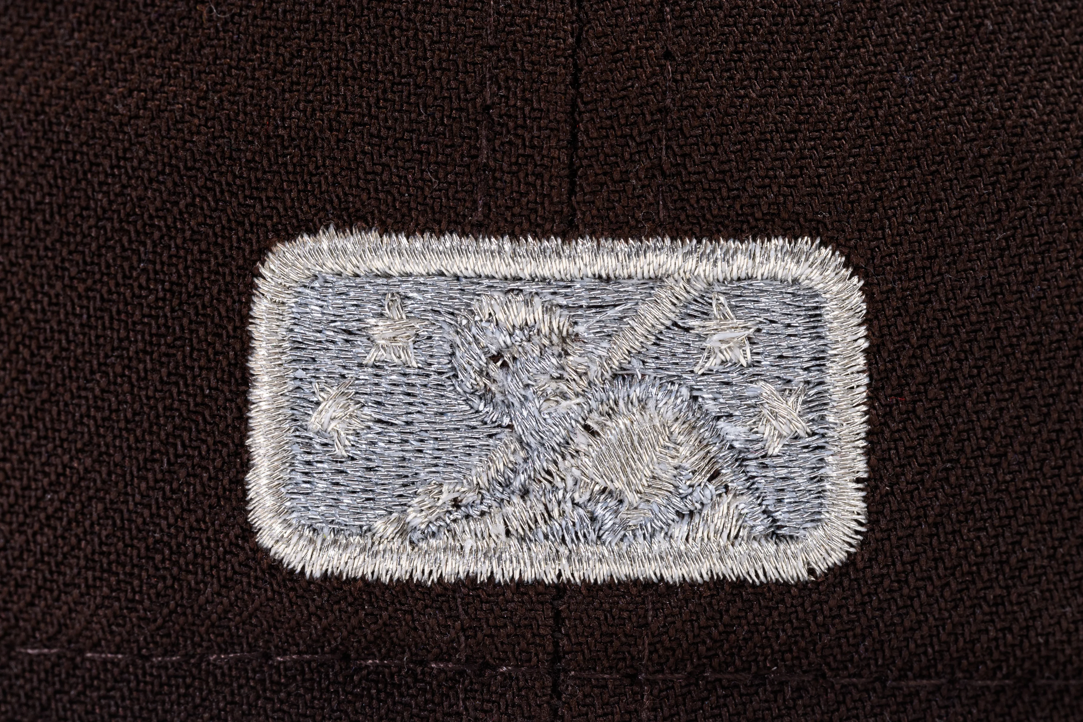 NEW ERA "BACK IN THE WOODS" EDMONTON TRAPPERS FITTED HAT (BROWN) - Image 2