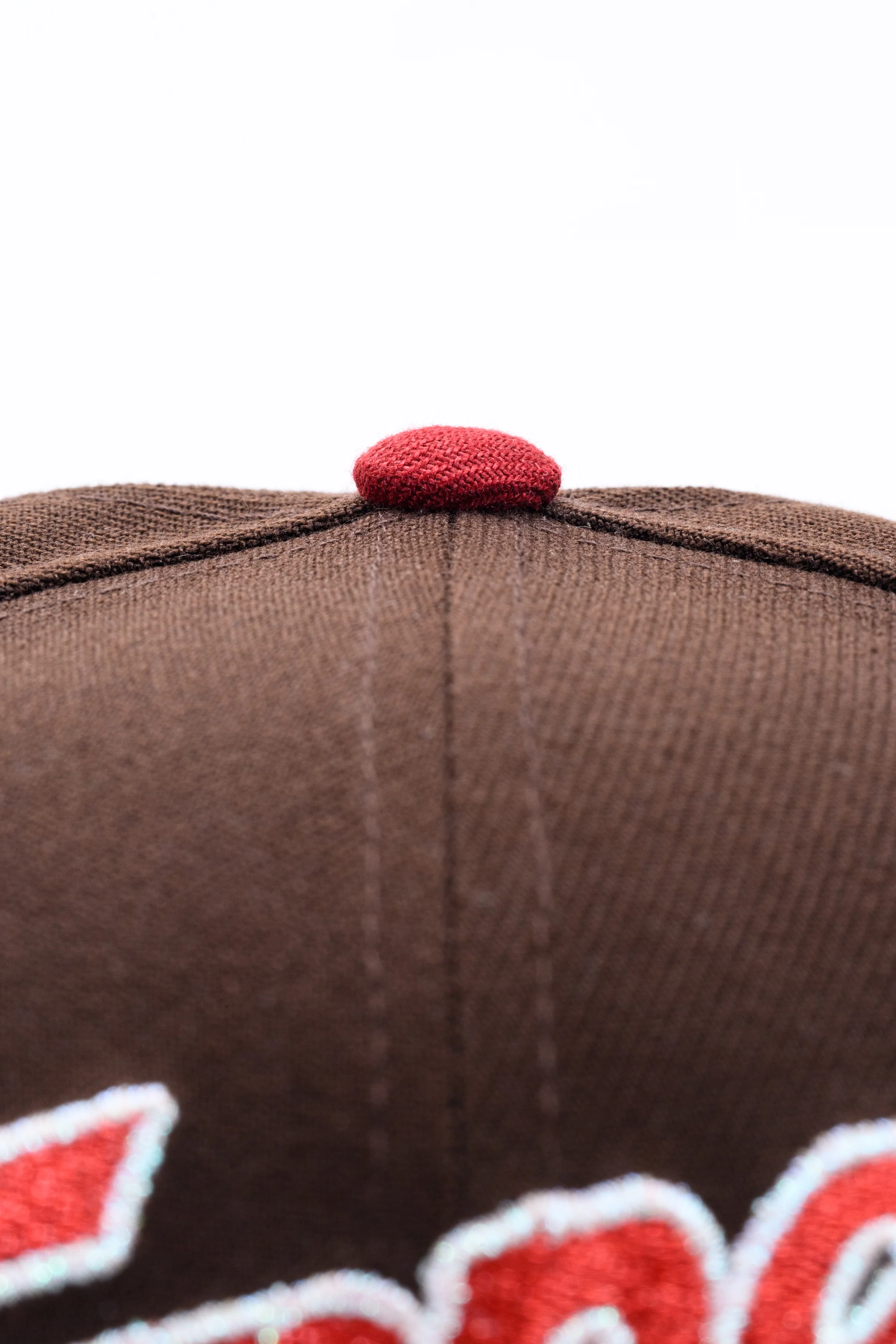NEW ERA "BACK IN THE WOODS" EDMONTON TRAPPERS FITTED HAT (BROWN) - Image 4