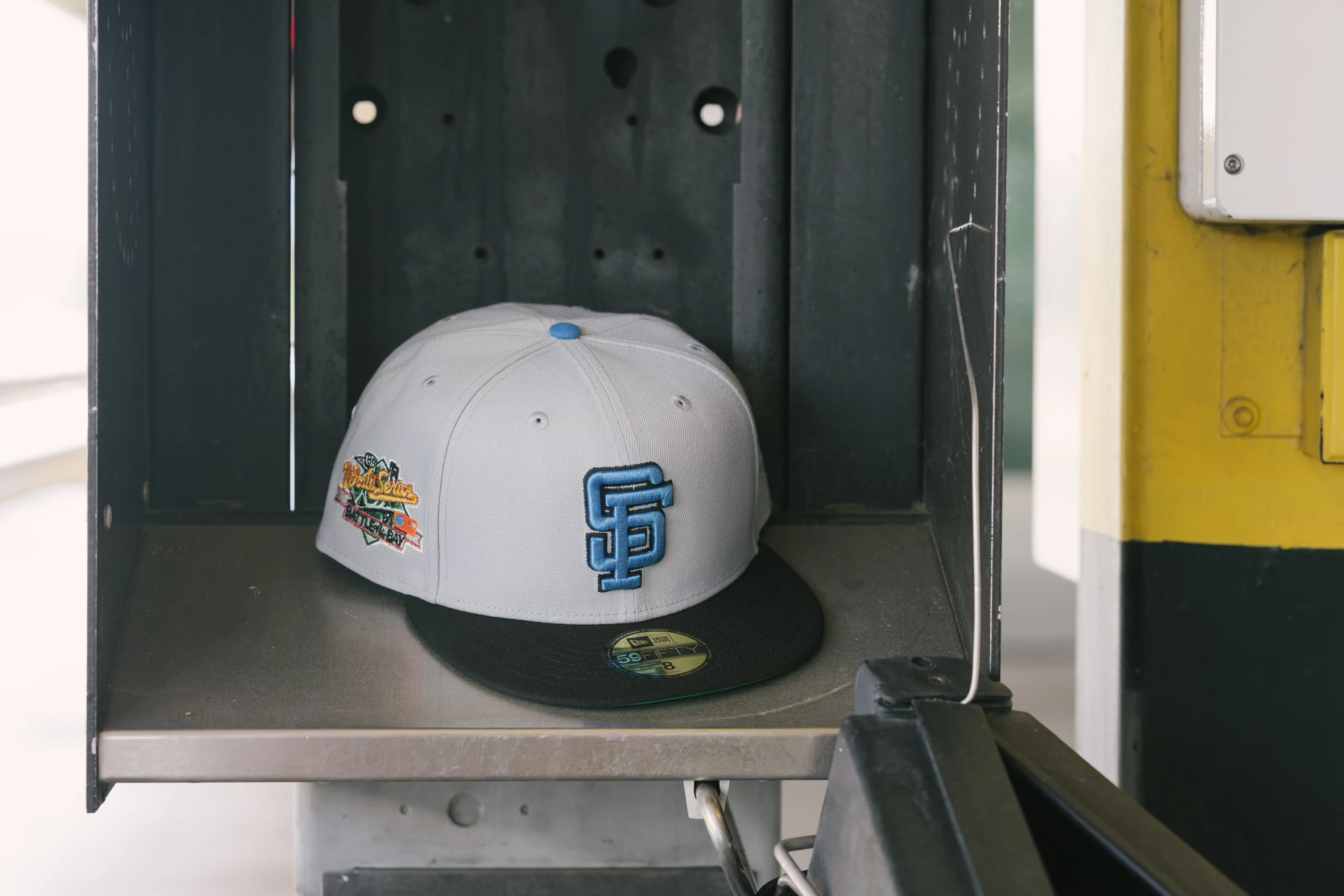 NEW ERA “BART 2.0" SF GIANTS FITTED HAT (GREY/BLACK) - Image 10