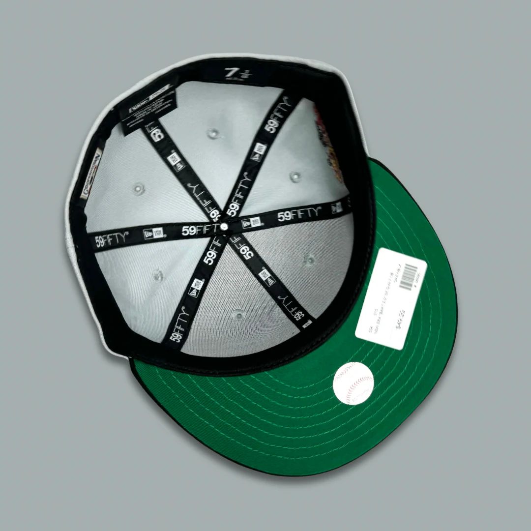 NEW ERA “BART 2.0" SF GIANTS FITTED HAT (GREY/BLACK) - Image 3