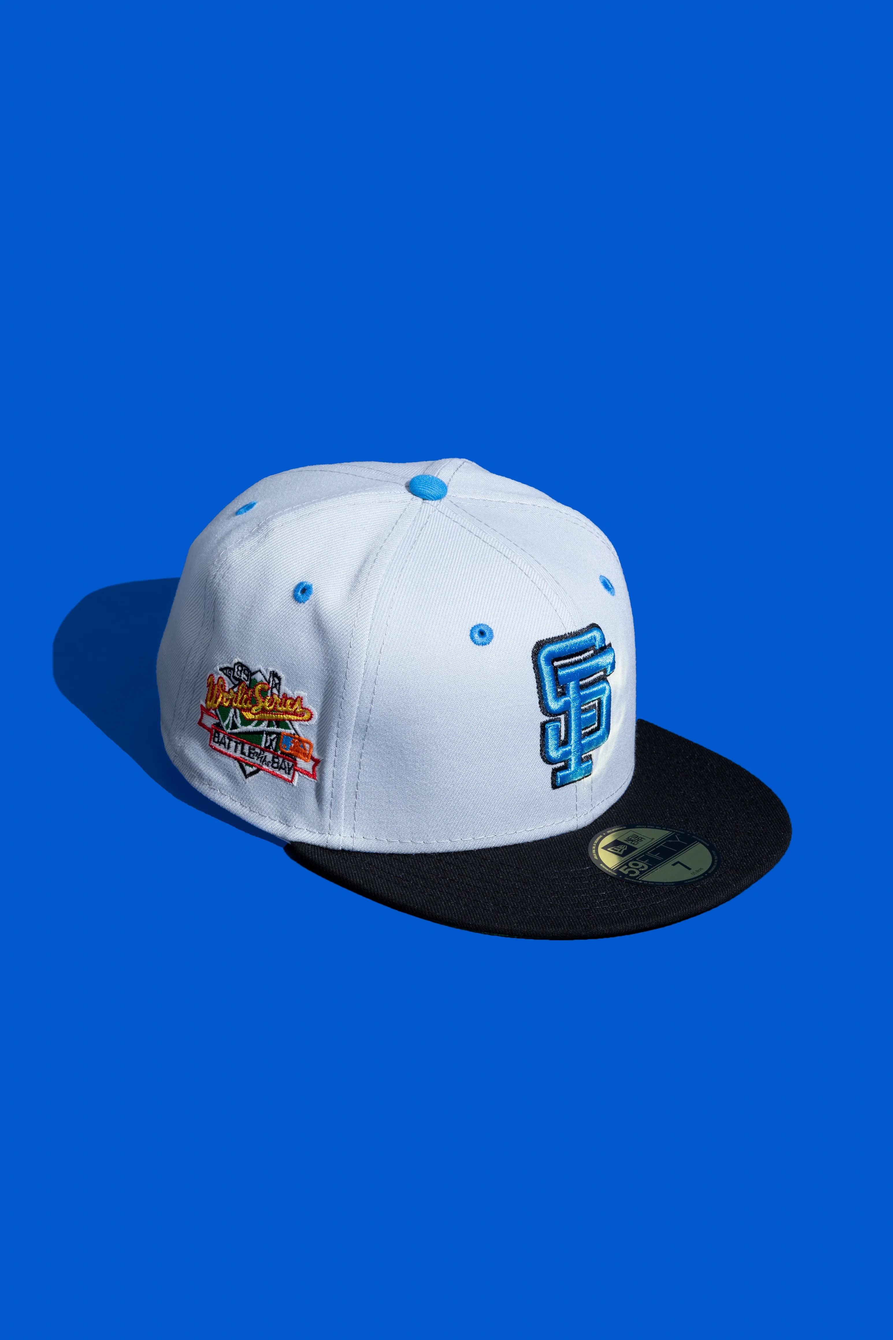 NEW ERA "BART" SF GIANTS FITTED HAT (GREY/BLACK)