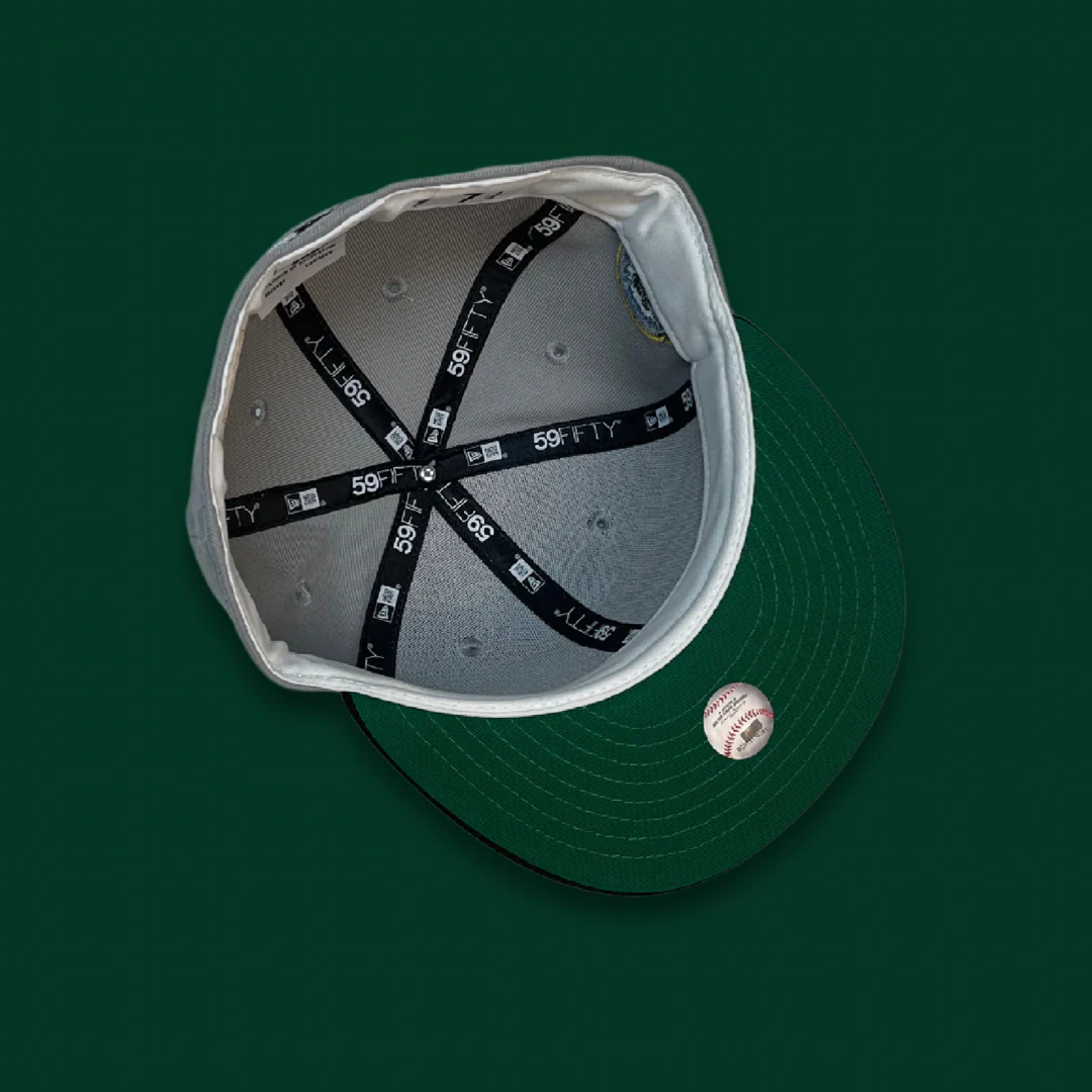 NEW ERA "BASH BROS" MINNESOTA TWINS FITTED HAT (GREY/BLACK) - Image 4