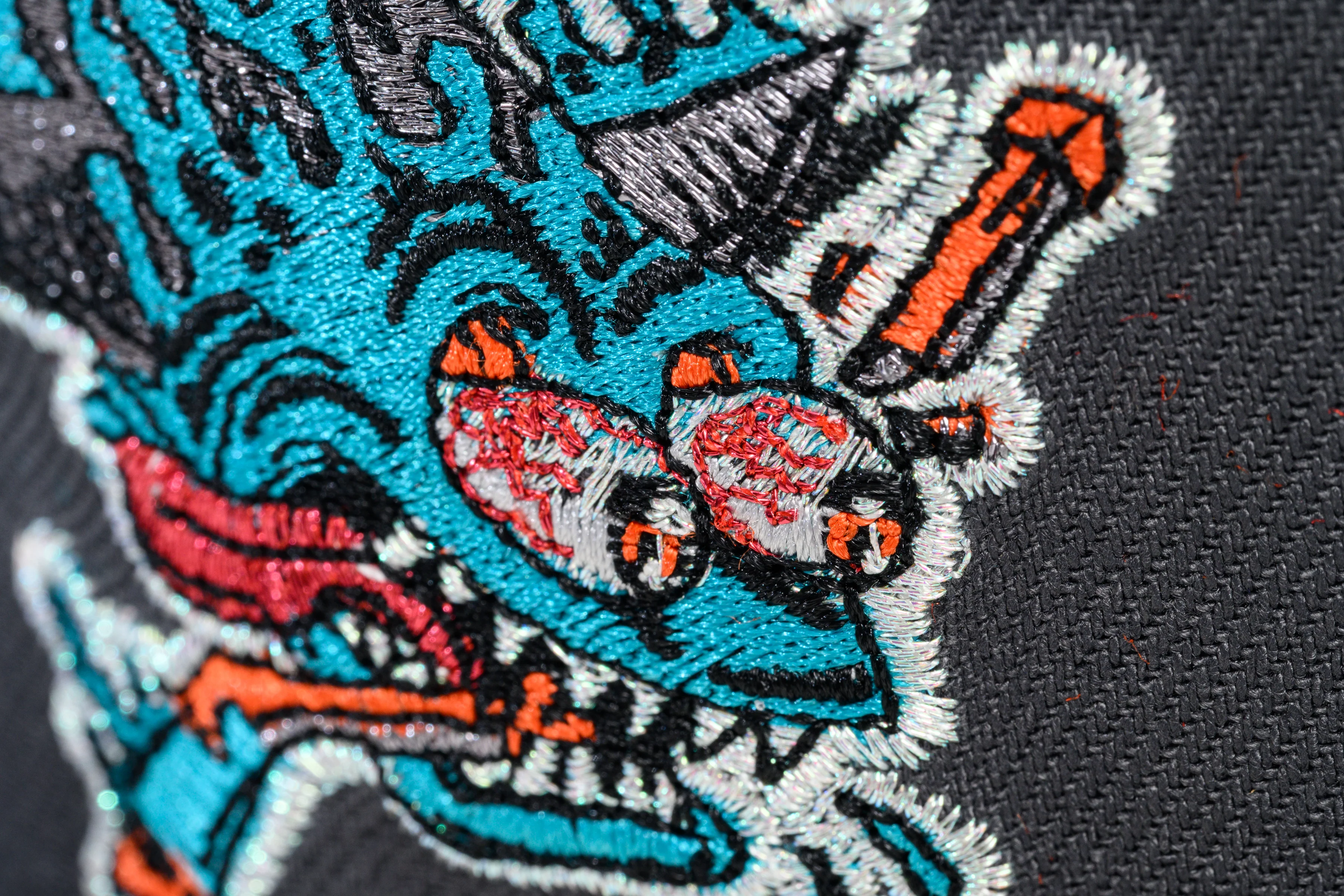NEW ERA "BAY WATERS” SAN JOSE SHARKS FITTED HAT (DARK GRAPHITE/ORANGE) - Image 5