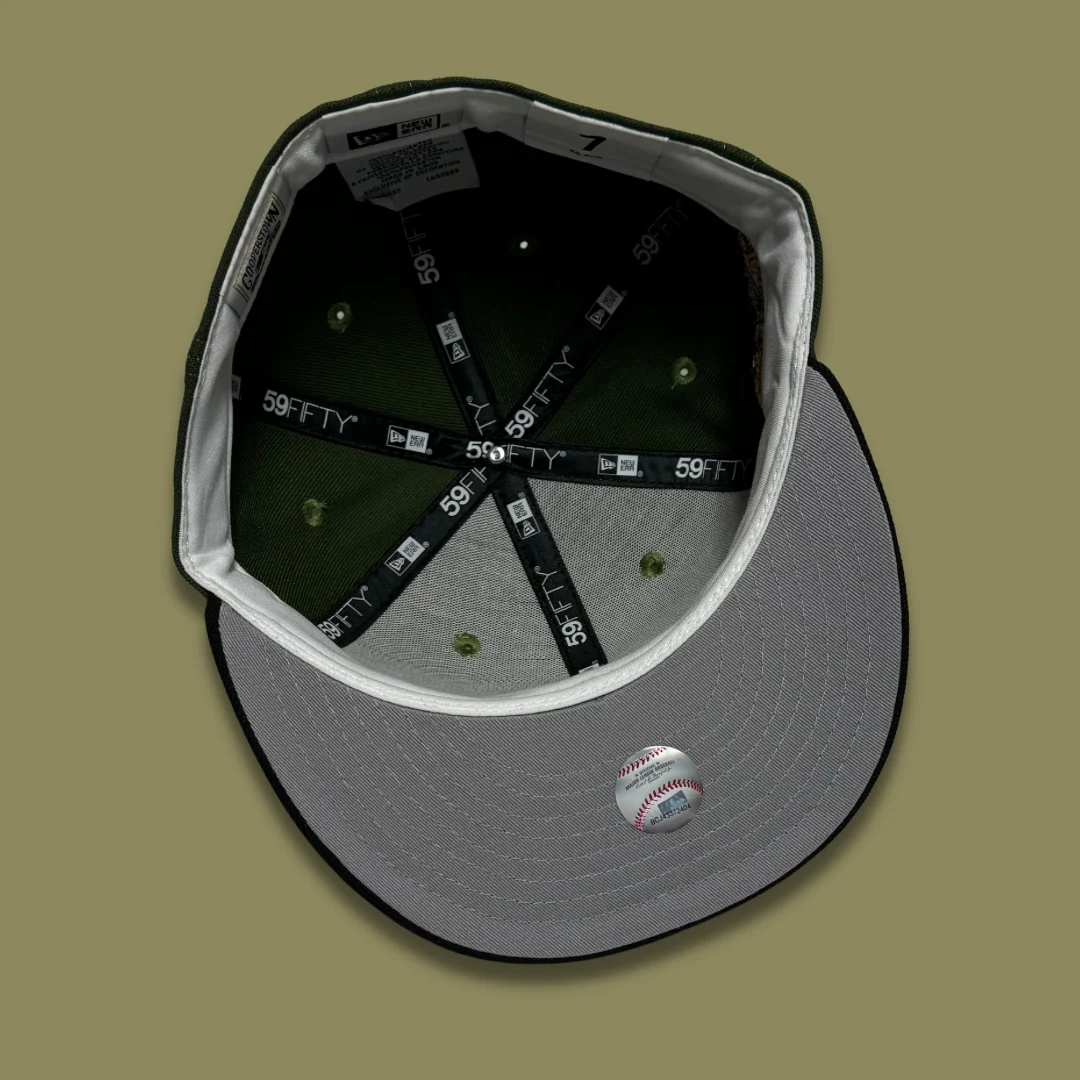 NEW ERA “ZILLA 2.0" SF GIANTS FITTED HAT (RIFLE GREEN/BLACK) - Image 4