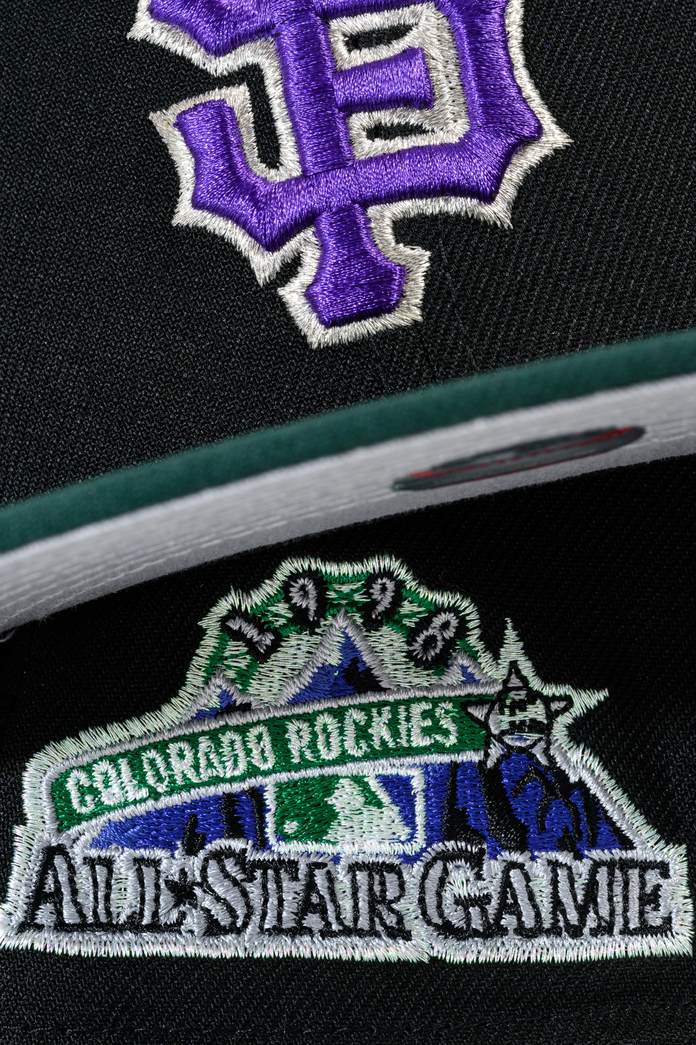 NEW ERA "BIG CAT 2.0" SAN FRANCISCO GIANTS FITTED HAT (DARK GREEN/BLACK/GREY) - Image 9