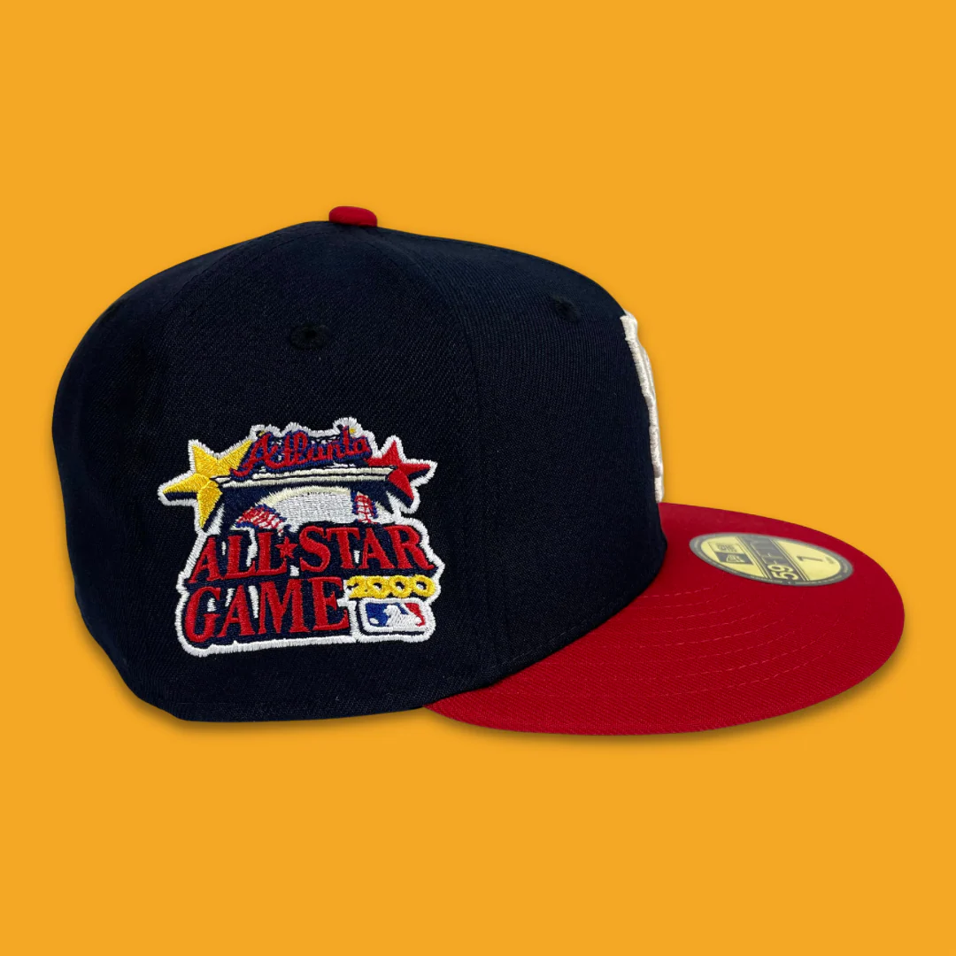NEW ERA "BIG CAT" SF GIANTS FITTED HAT (NAVY/RED) - Image 2