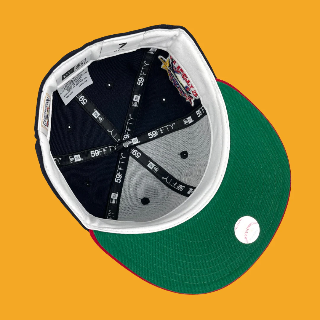 NEW ERA "BIG CAT" SF GIANTS FITTED HAT (NAVY/RED) - Image 4