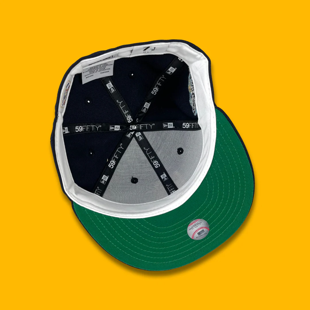 NEW ERA “BIG GAME” OAKLAND ATHLETICS FITTED HAT (NAVY) - Image 3