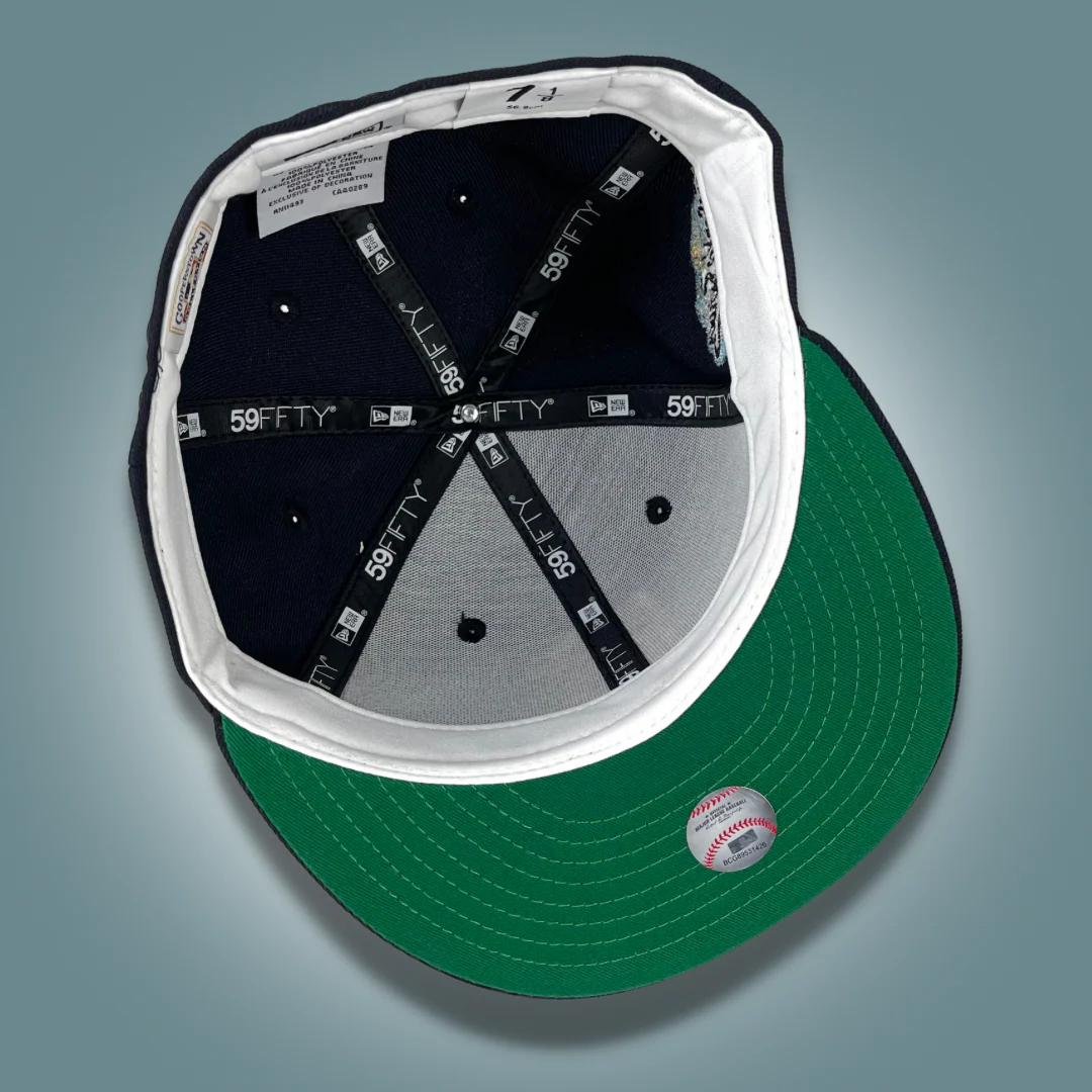 NEW ERA "BIG GAME" SAN FRANCISCO GIANTS FITTED HAT (NAVY/GOLD) - Image 2