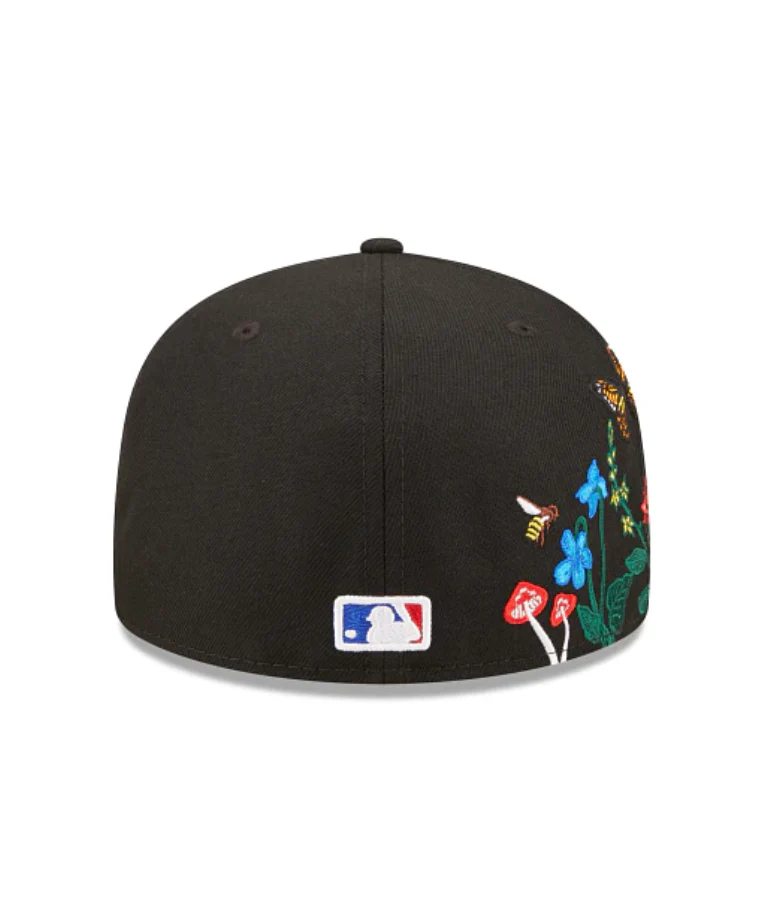 NEW ERA “BLOOMING” SF GIANTS FITTED HAT (BLACK) (SIZE 8) - Image 6