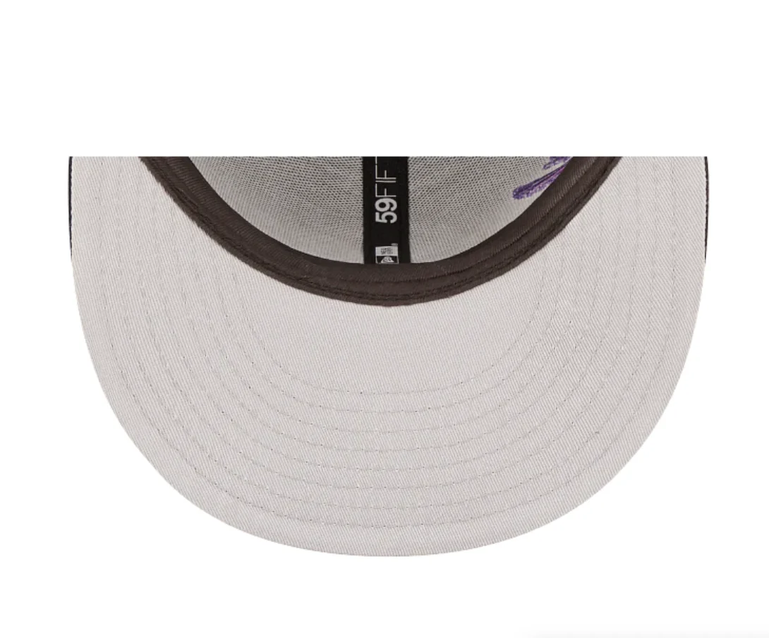NEW ERA “BLOOMING” SF GIANTS FITTED HAT (BLACK) (SIZE 8) - Image 7