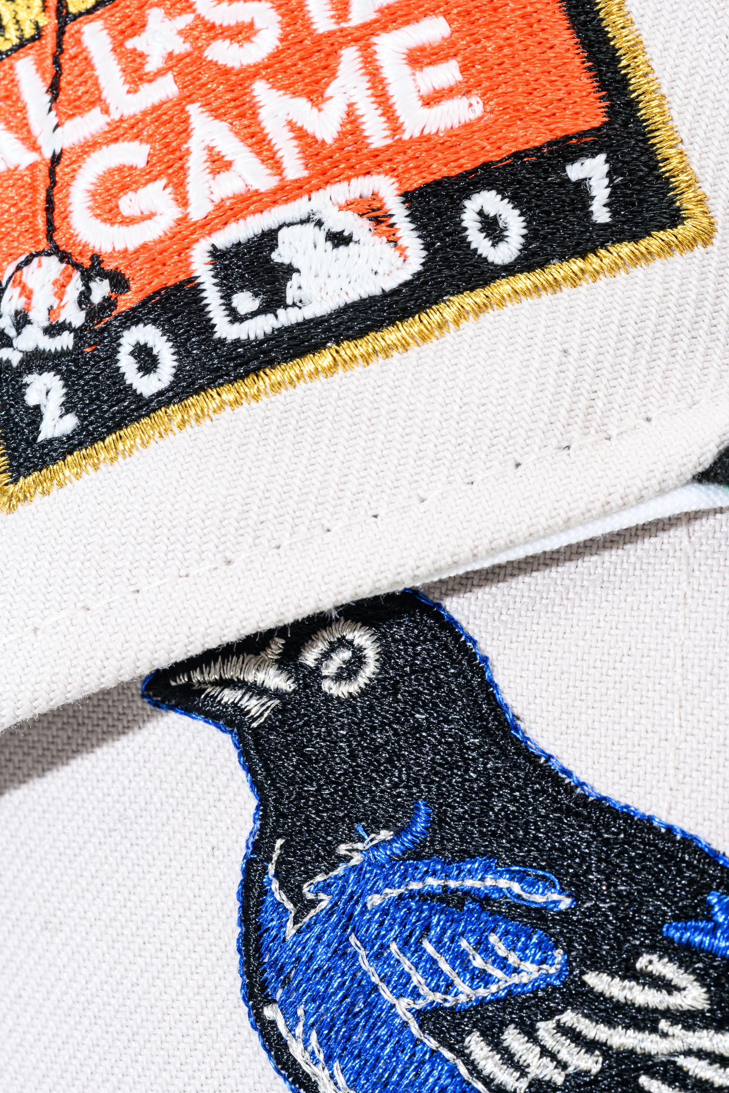 NEW ERA "BLUE BIRD” BALTIMORE ORIOLES FITTED HAT (STONE/BLACK) - Image 6