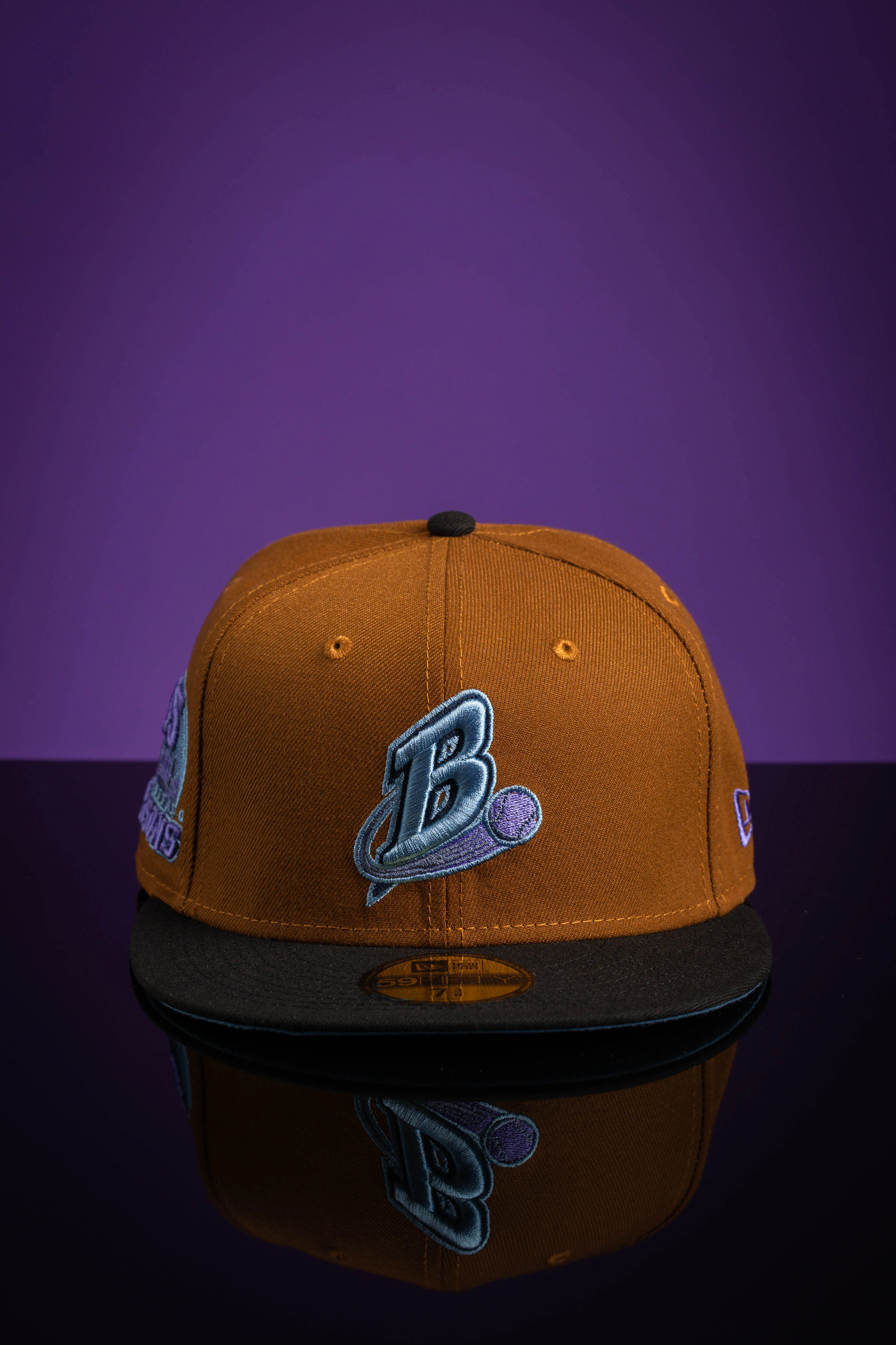 NEW ERA “BLUEBERRY TOAST” BUFFALO BISONS FITTED HAT (SIZE 7) - Image 3