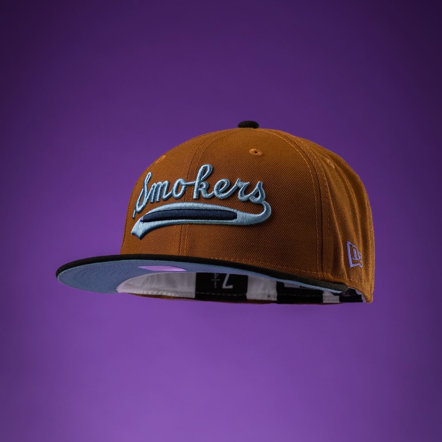 NEW ERA “BLUEBERRY TOAST” TAMPA SMOKERS FITTED HAT (SIZE 7)