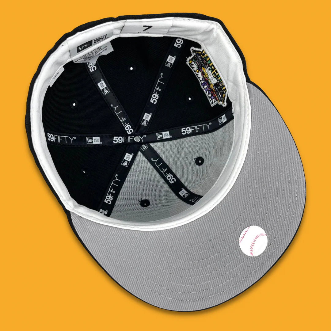 NEW ERA "BONDS" SF GIANTS FITTED HAT (BLACK/GOLD) - SIZE 7 - Image 4