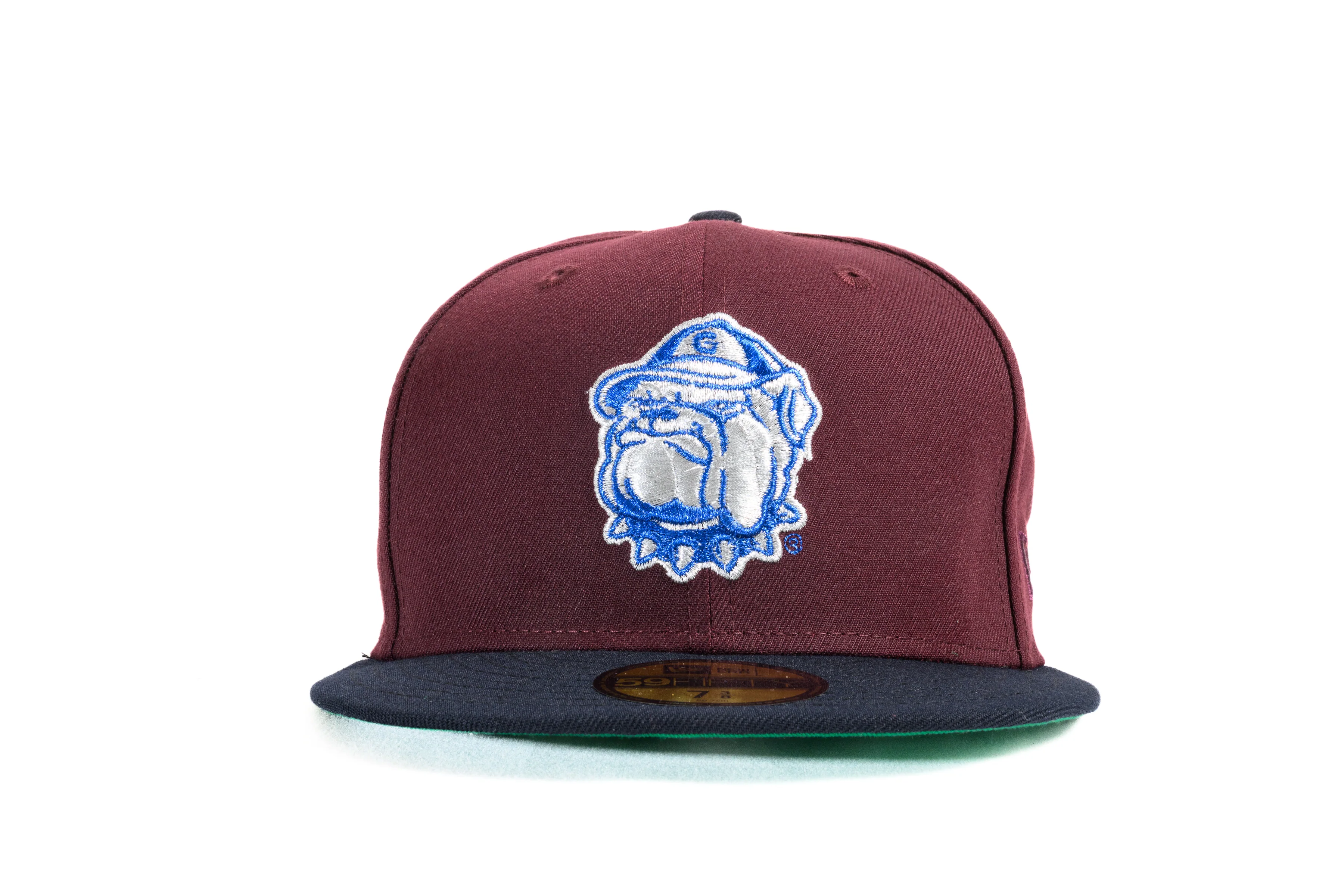 NEW ERA "BUGALOO" GEORGETOWN HOYAS FITTED HAT (BURGUNDY/NAVY) - Image 10