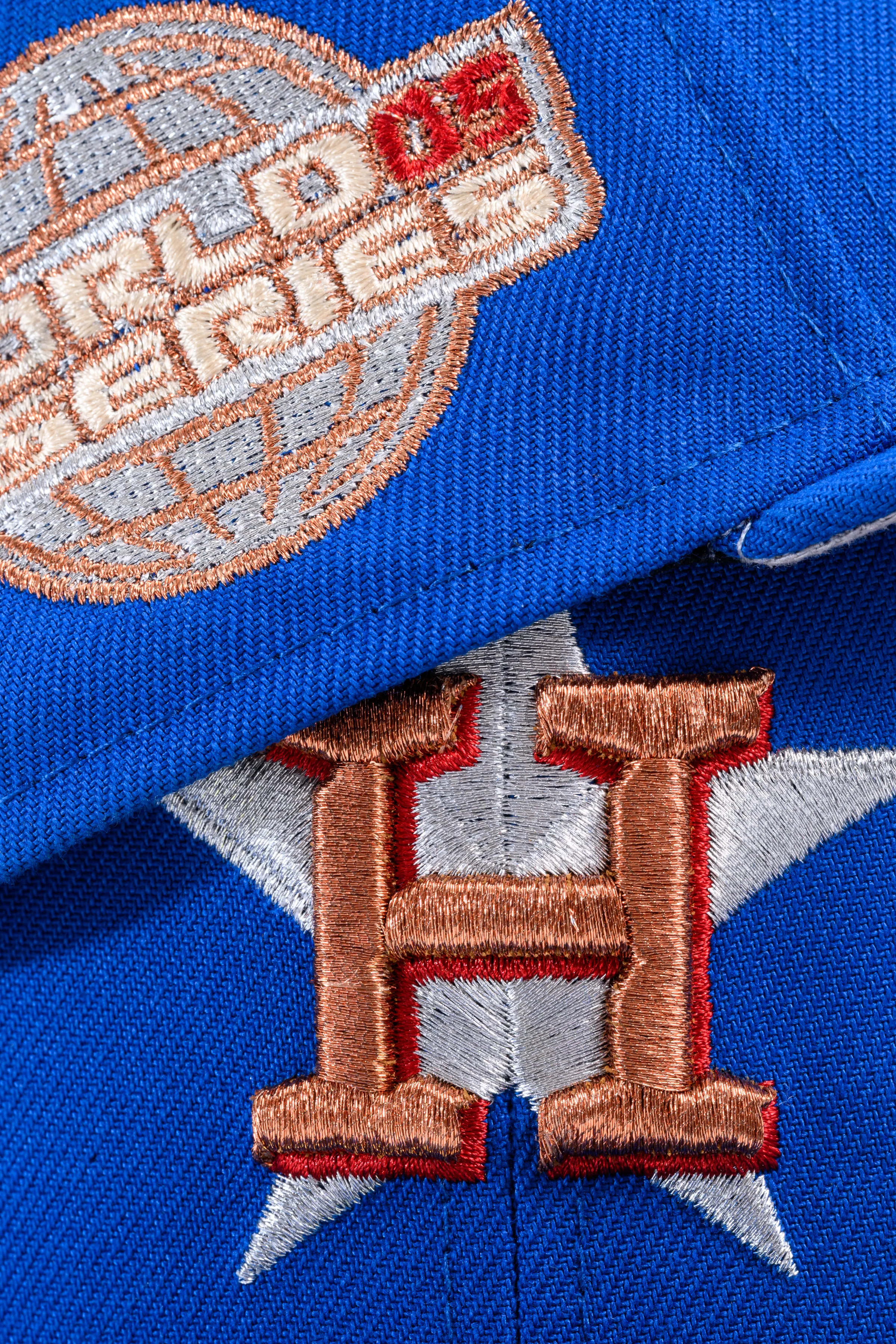 NEW ERA "CACTUS" HOUSTON ASTROS FITTED HAT (AZURE BLUE) - Image 9