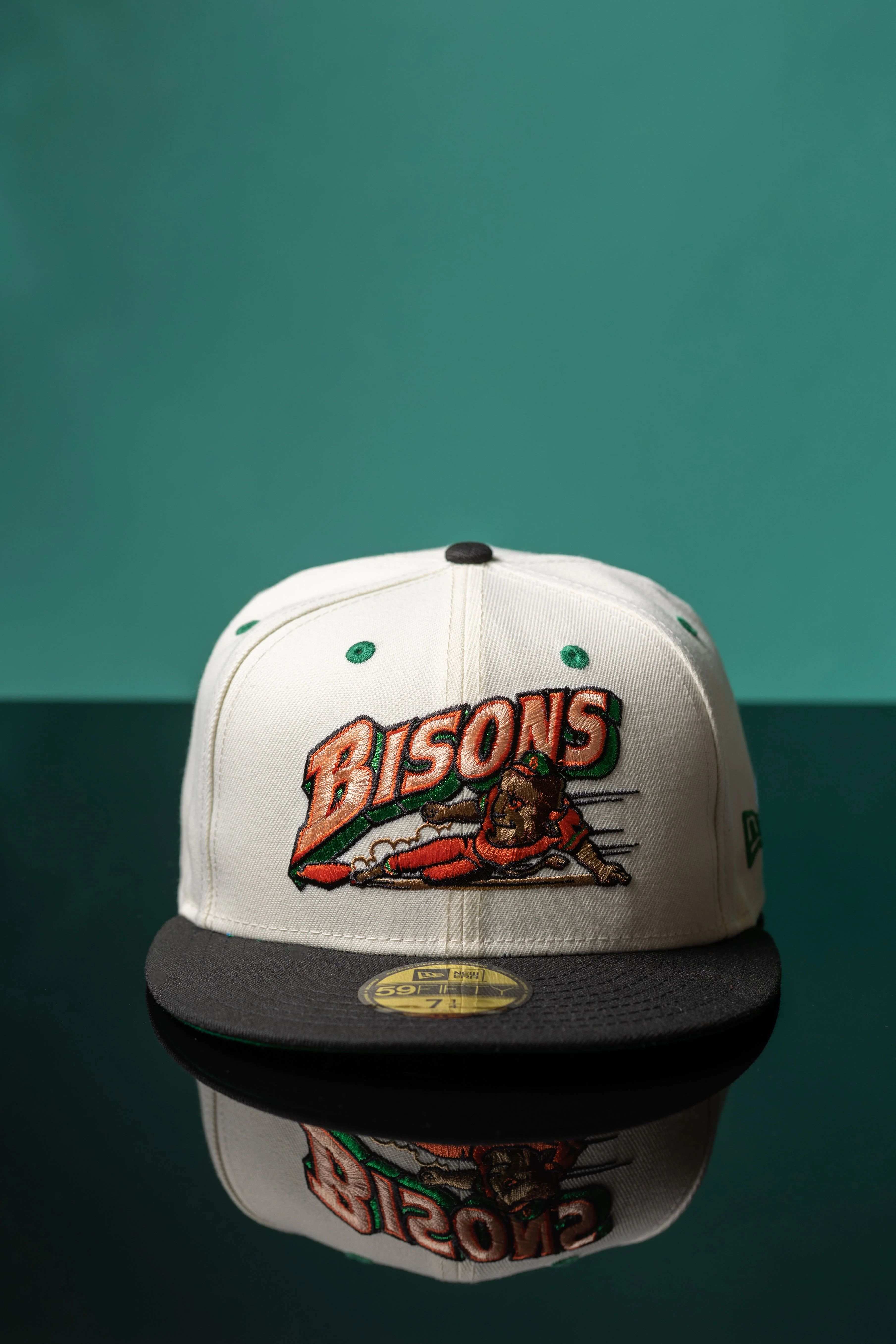NEW ERA "CALIFORNIA ROLL" BUFFALO BISONS FITTED HAT - Image 2