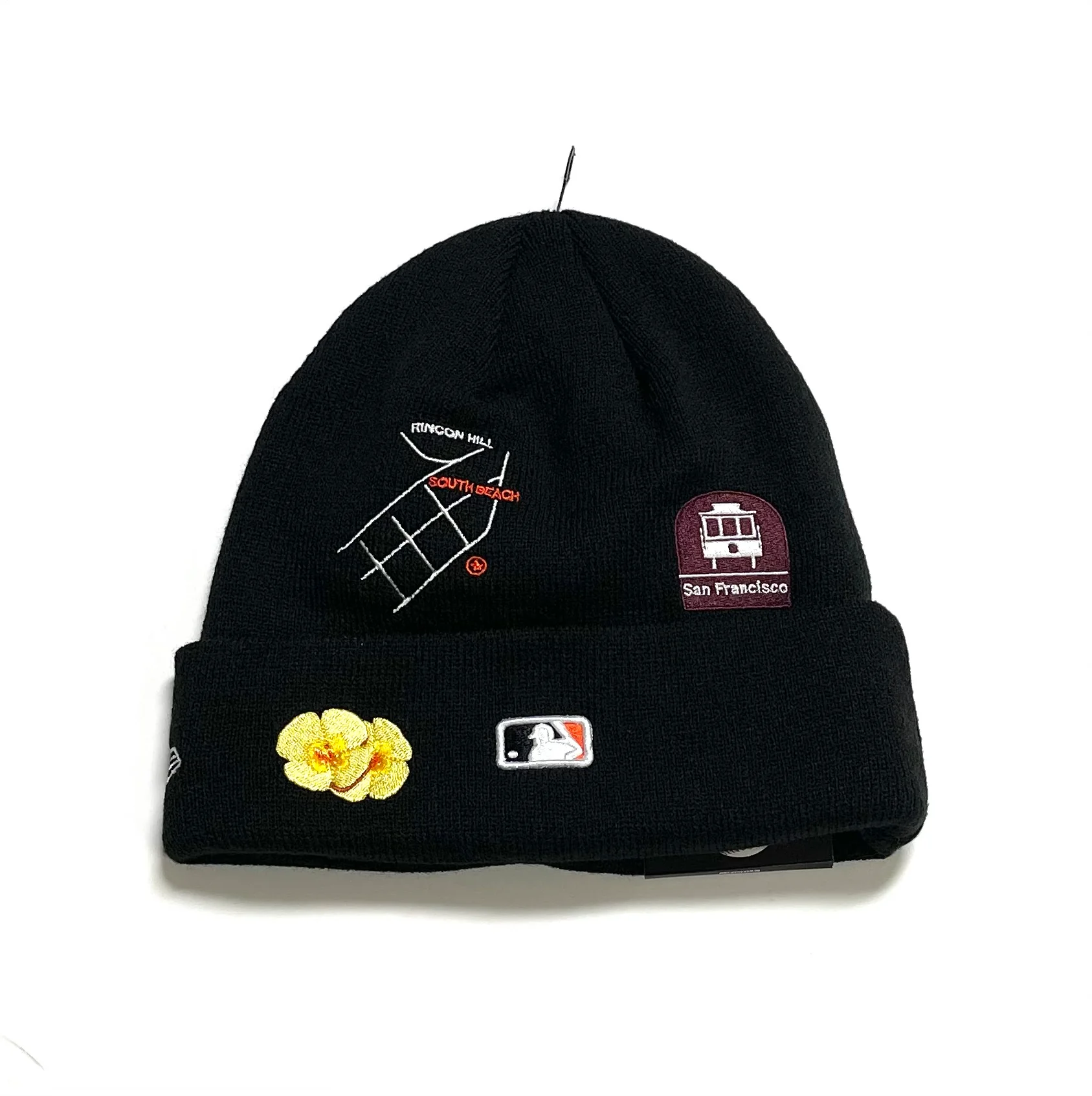 NEW ERA “CHAMPS 2.0” SF GIANTS BEANIE (BLACK) - Image 3
