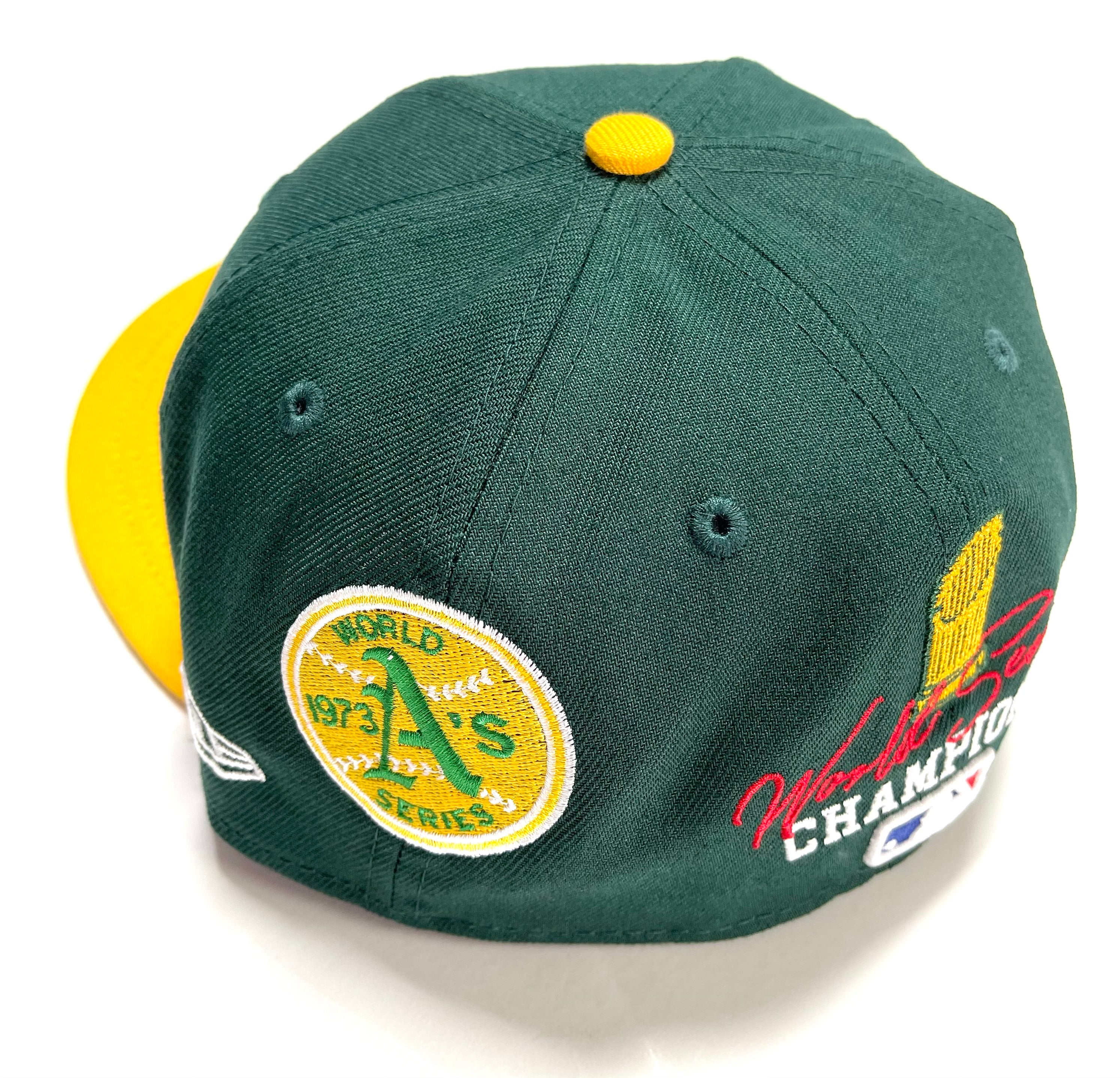 NEW ERA “CHAMPS 3.0” OAKLAND A’S FITTED HAT (SIZE 7 5/8) - Image 3