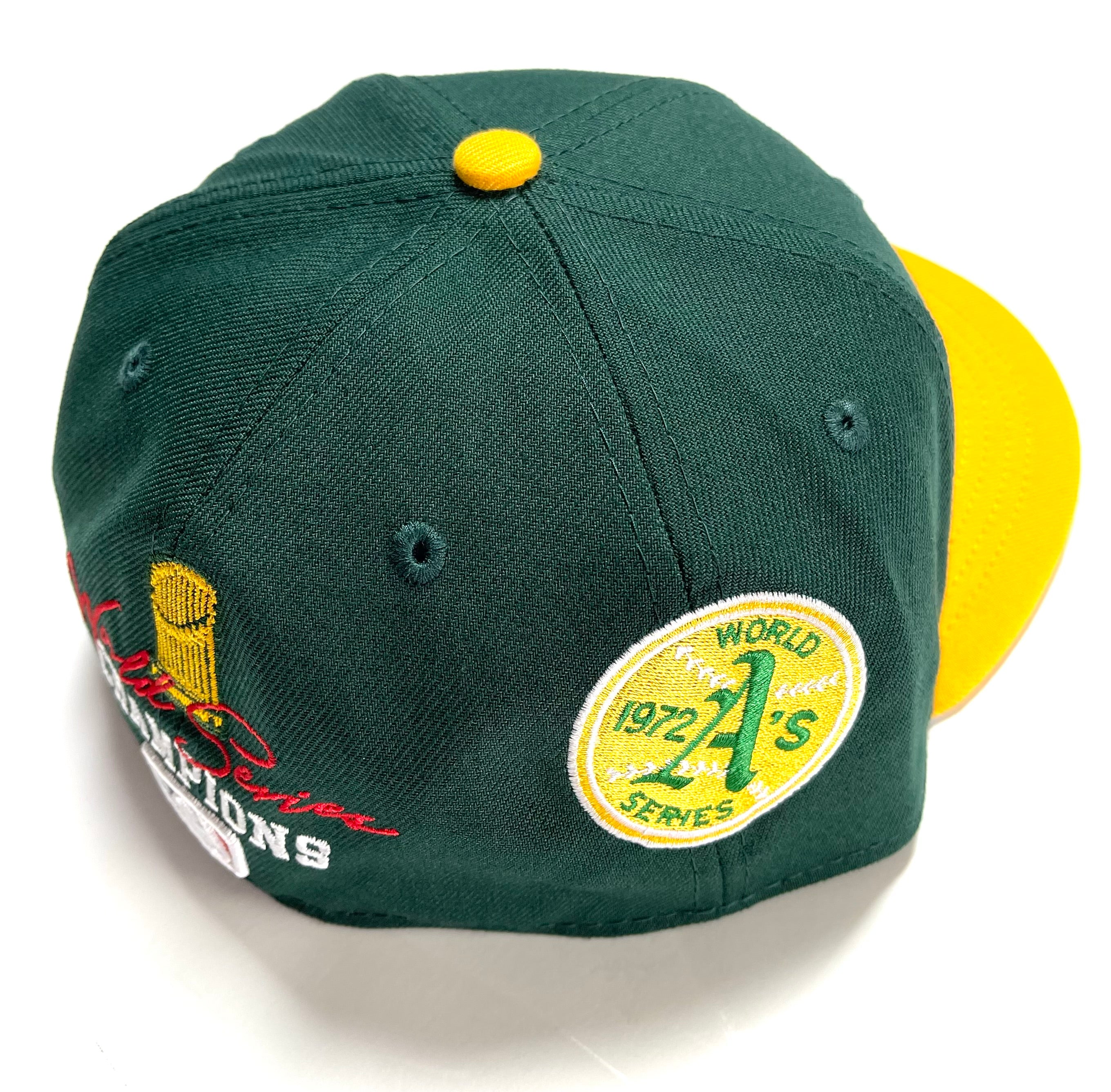 NEW ERA “CHAMPS 3.0” OAKLAND A’S FITTED HAT (SIZE 7 5/8) - Image 4