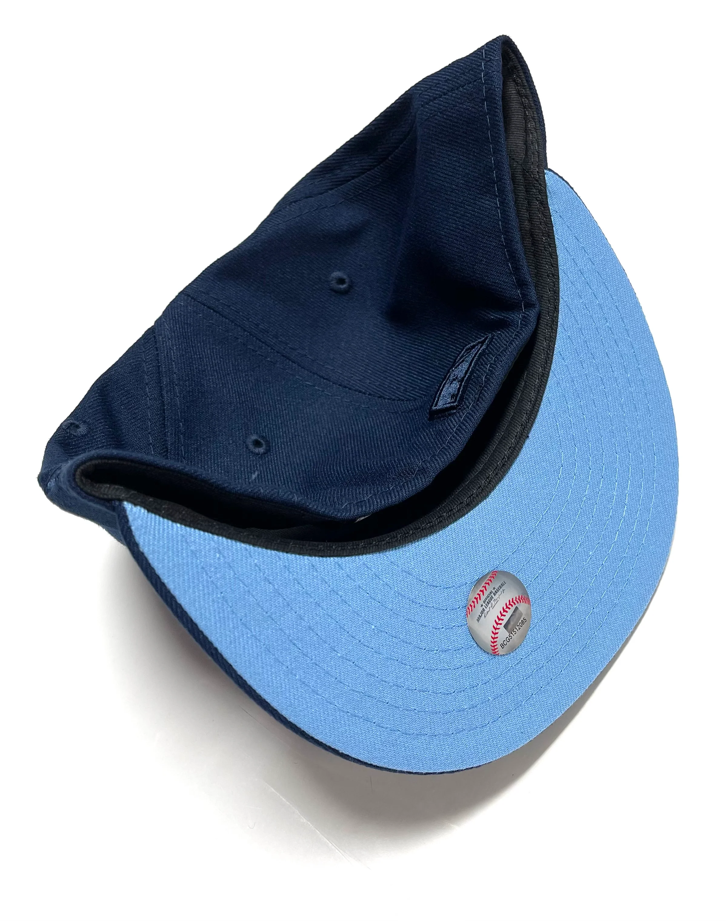 NEW ERA "CHASING M'S" SEATTLE MARINERS FITTED HAT (OCEAN BLUE/LIGHT BLUE) - Image 3