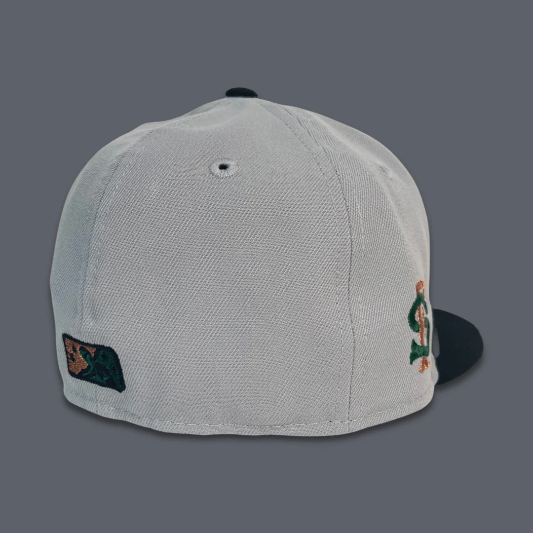 NEW ERA "COIT TOWER" SAN FRANCISCO SEALS FITTED HAT (GREY/BLACK) (SIZE 7 1/2) - Image 2