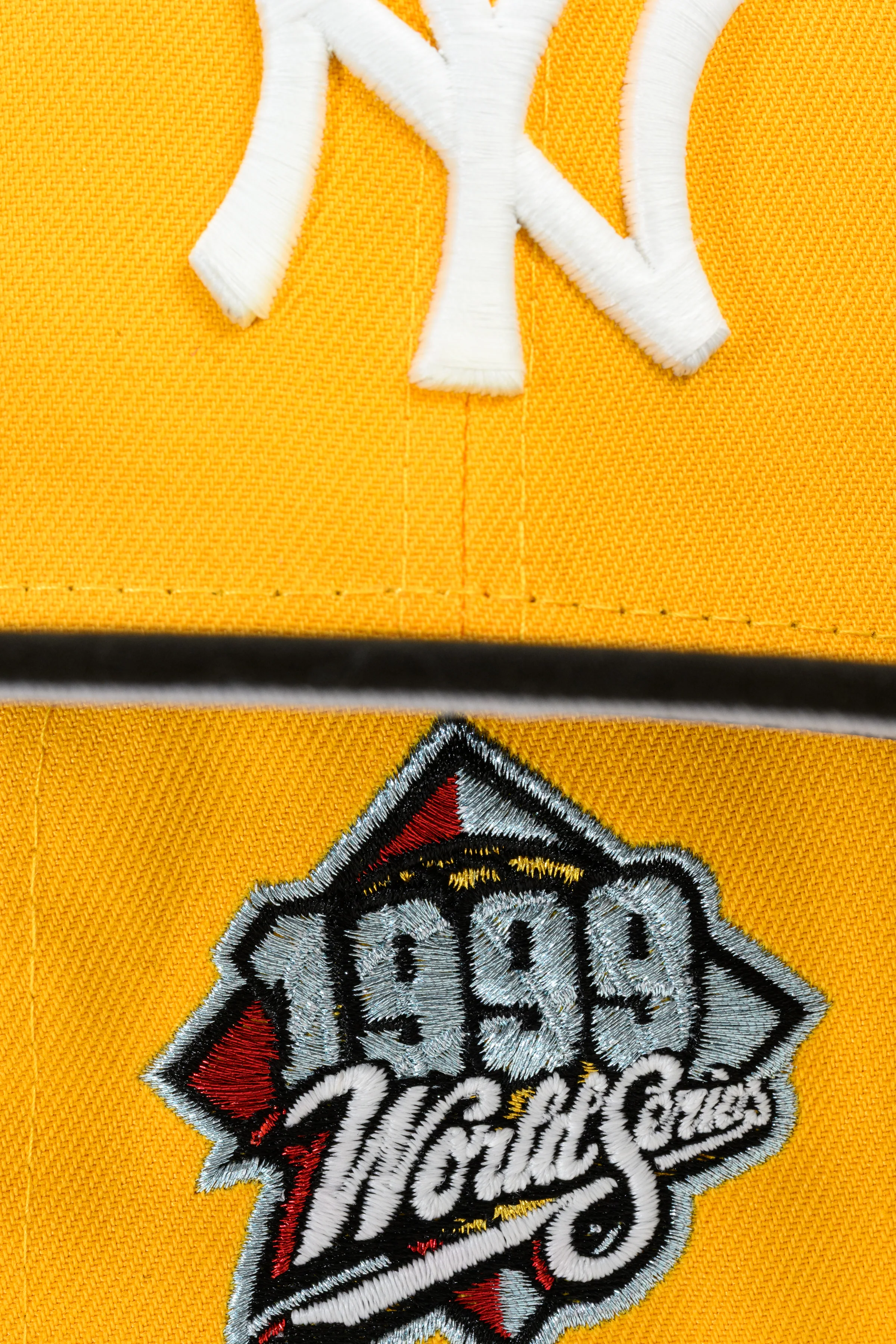 NEW ERA "SUMMERTIME SHOOTOUT” NEW YORK YANKEES FITTED HAT (YELLOW/BLACK/RED) - Image 4