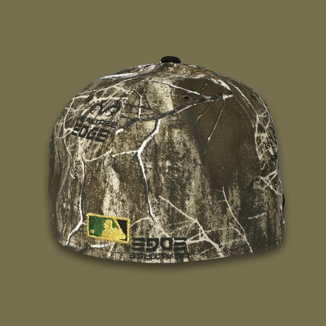NEW ERA “COMPASS IN THE WOODS" SEATTLE MARINERS FITTED HAT (REAL TREE) - Image 3