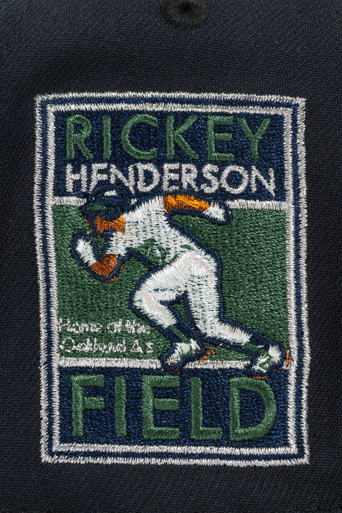 NEW ERA "CROSSOVER RICKEY" OAKLAND A'S (NAVY/CILANTRO GREEN) - Image 4