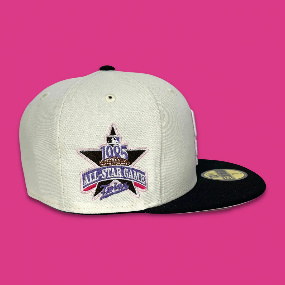 NEW ERA "CRUISE" SAN FRANCISCO GIANTS FITTED HAT (CHROME/BLACK/PINK) - Image 2