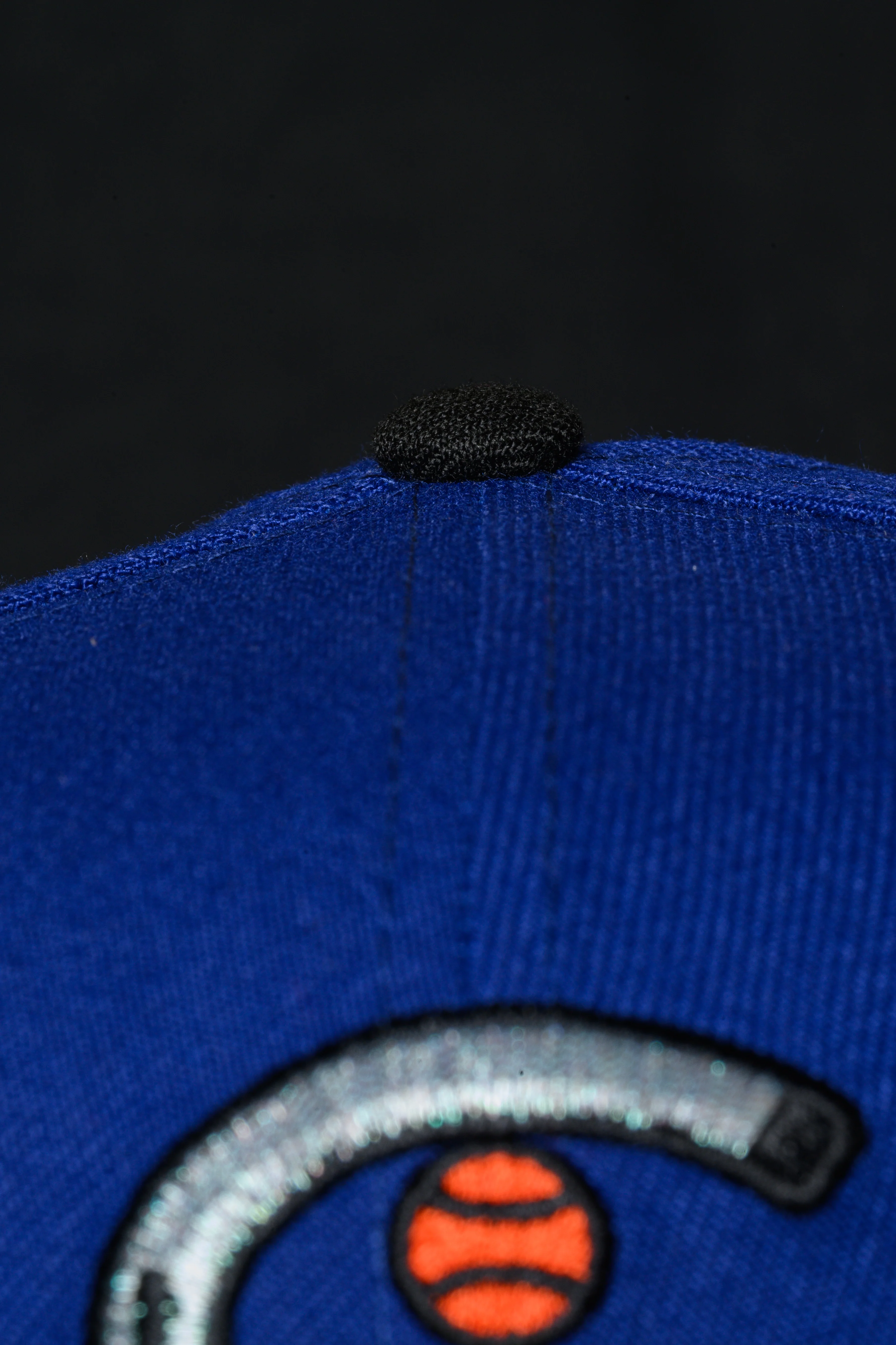 NEW ERA "D ROSE" CHICAGO WHITE SOX FITTED HAT (DARK ROYAL/BLACK/PINK) - Image 4