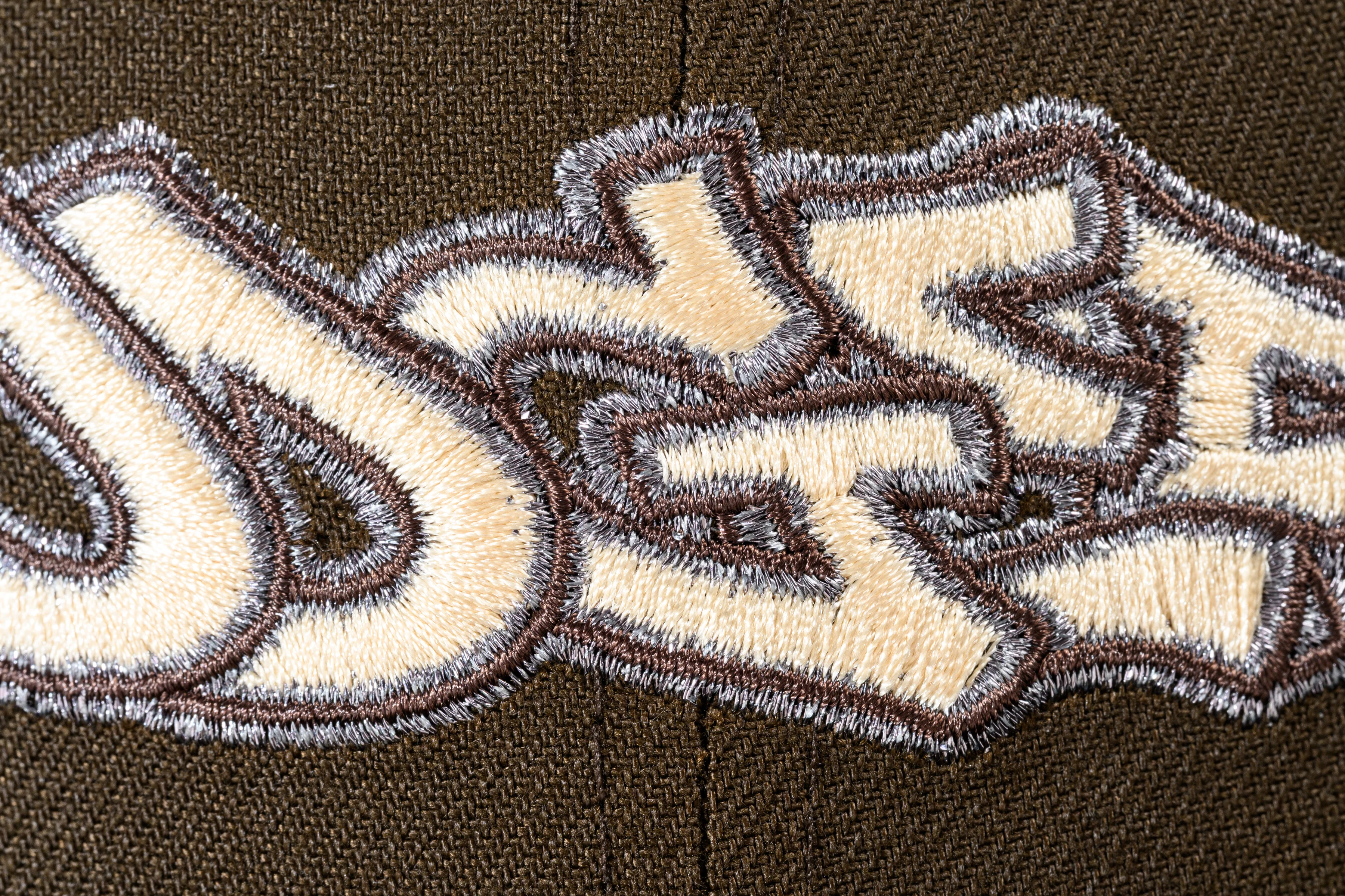 NEW ERA "DELIVER" LOS ANGELES DODGERS FITTED HAT (BURNT WOOD/BLACK/FADED BLUE) - Image 11