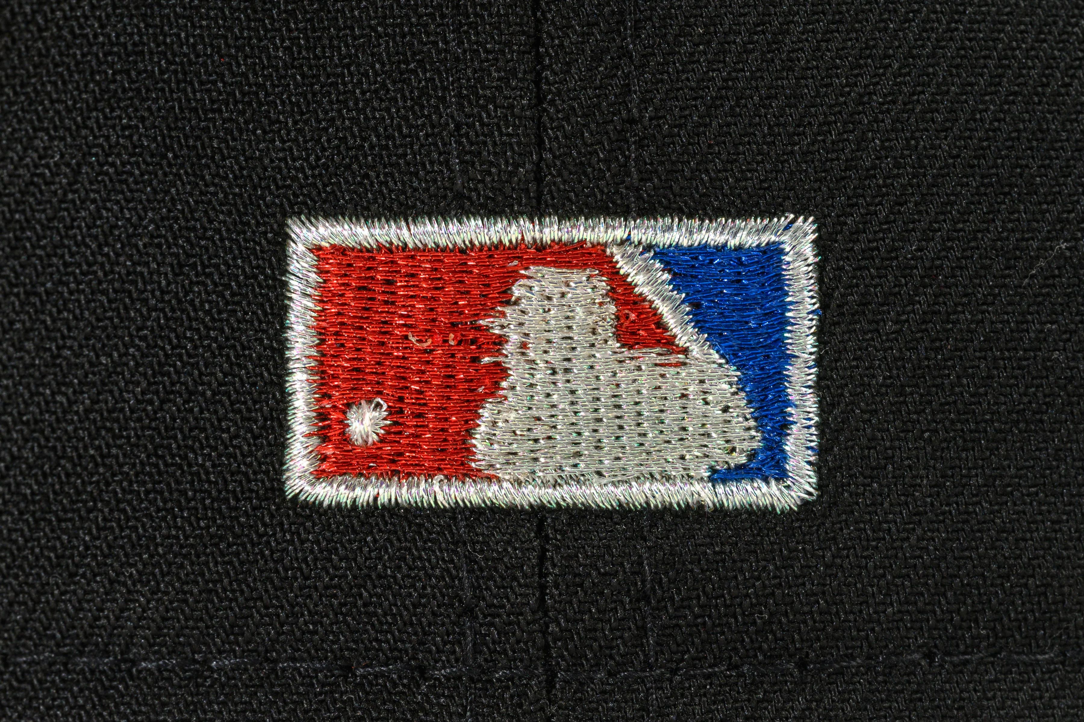 NEW ERA "DELUXE" FLORIDA MARLINS FITTED HAT (BLACK/TEAL) - Image 3