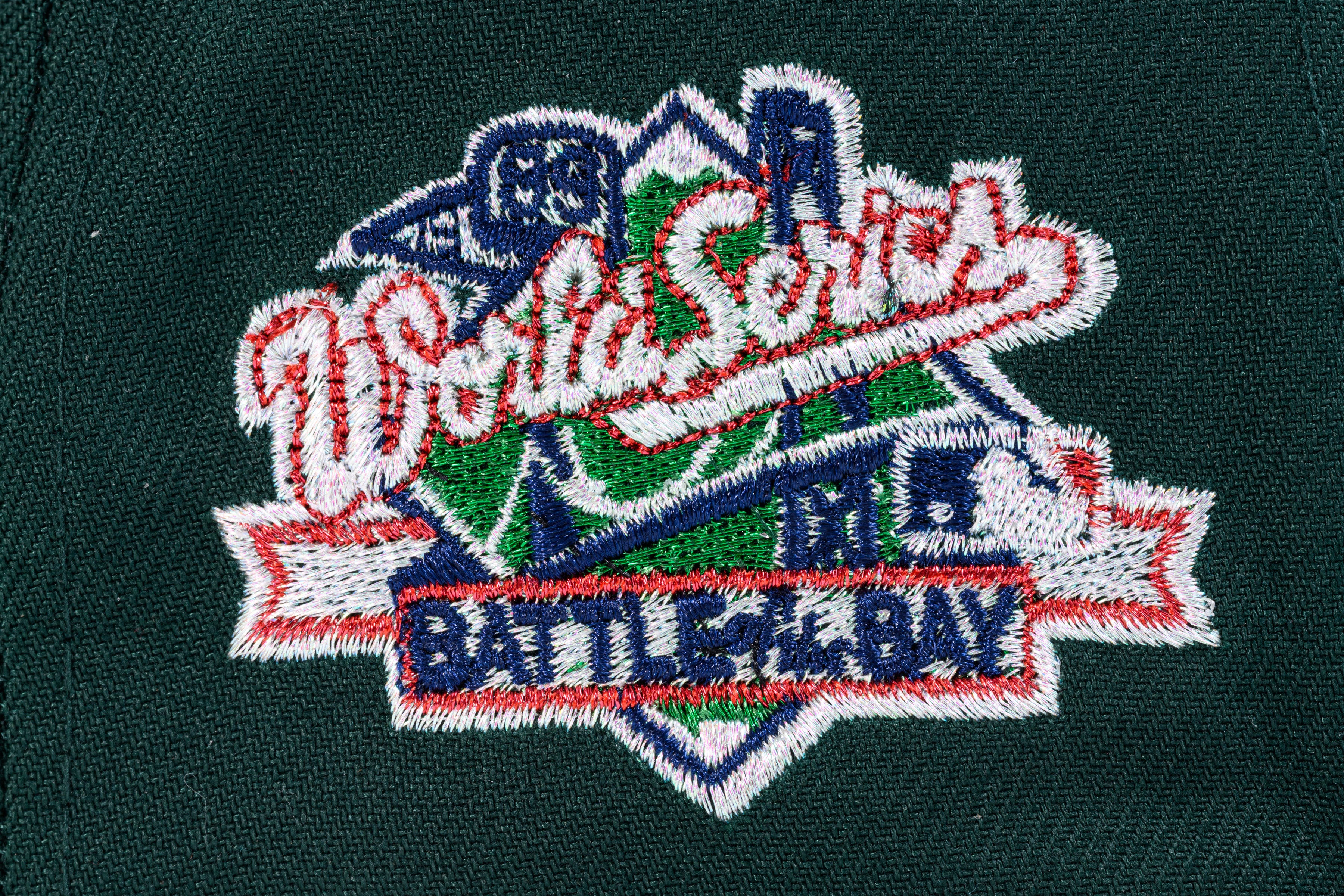 NEW ERA "DELUXE" OAKLAND A'S FITTED HAT (DARK GREEN) - Image 4