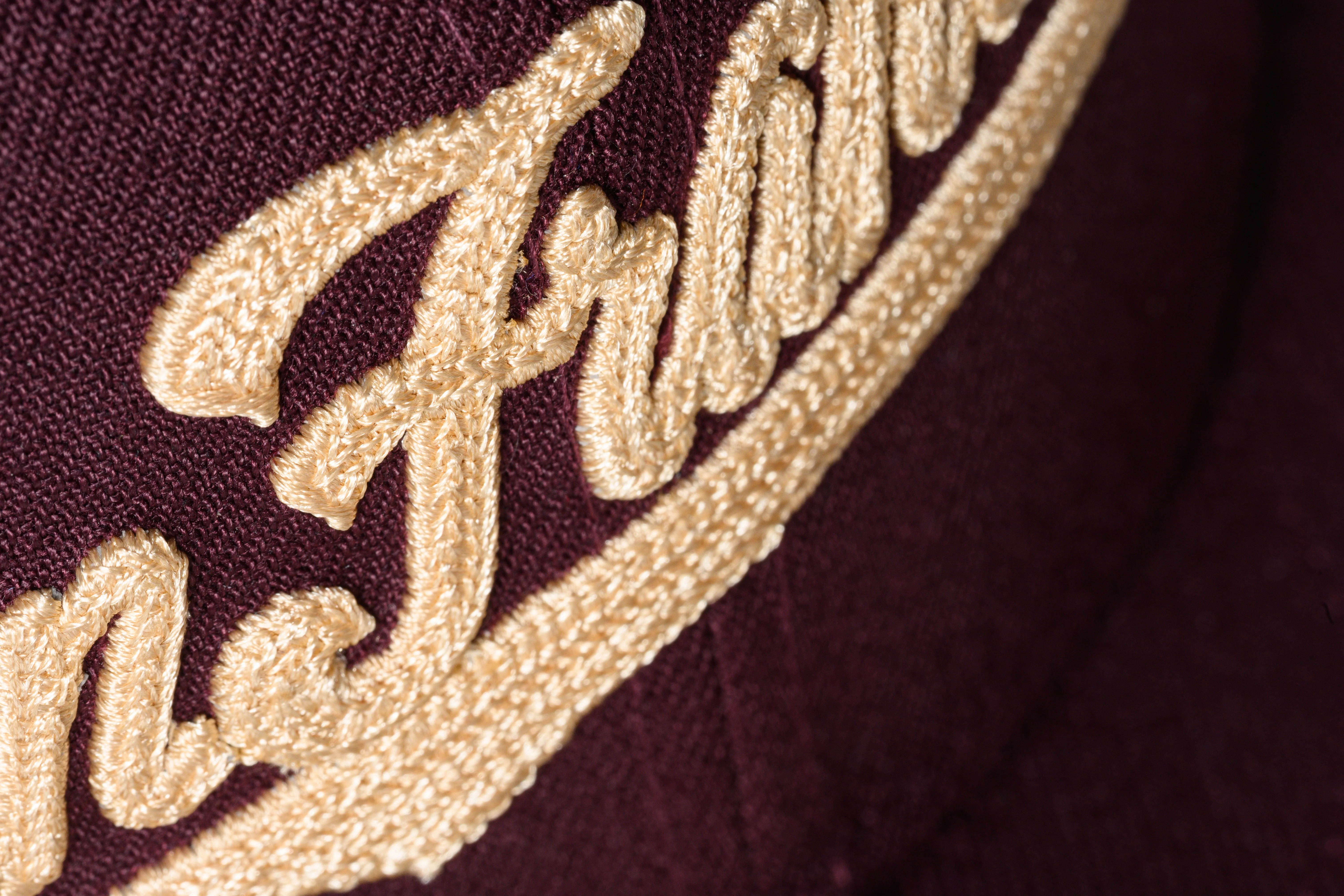 NEW ERA "DESIGNER STITCH" SAN FRANCISCO GIANTS FITTED HAT (MAROON) - Image 6