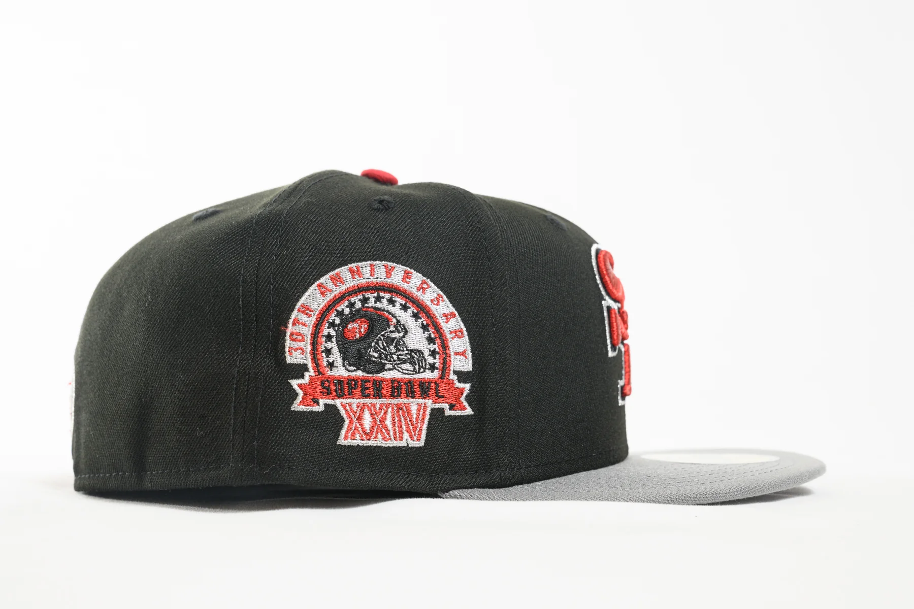 NEW ERA "DIRTY BIRDS" SAN FRANCISCO 49ER'S (BLACK/STORM GREY/RED) - Image 7