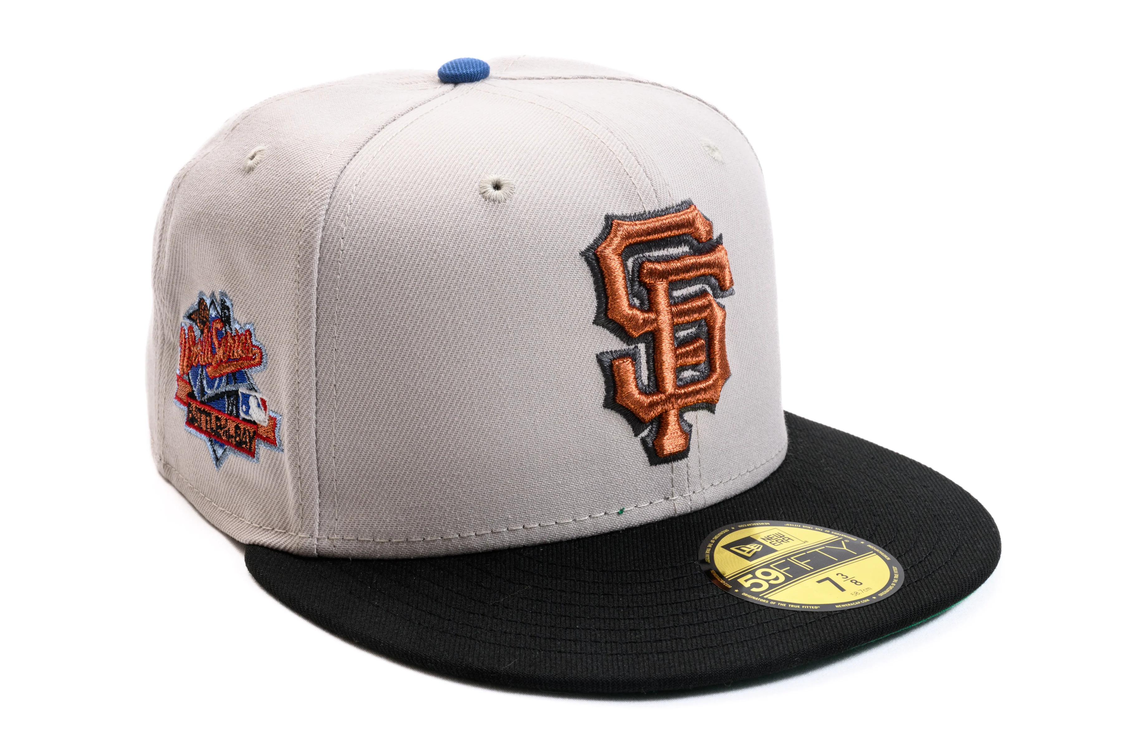 NEW ERA "DIRTY" SAN FRANCISCO GIANTS FITTED HAT (STONE/BLACK)
