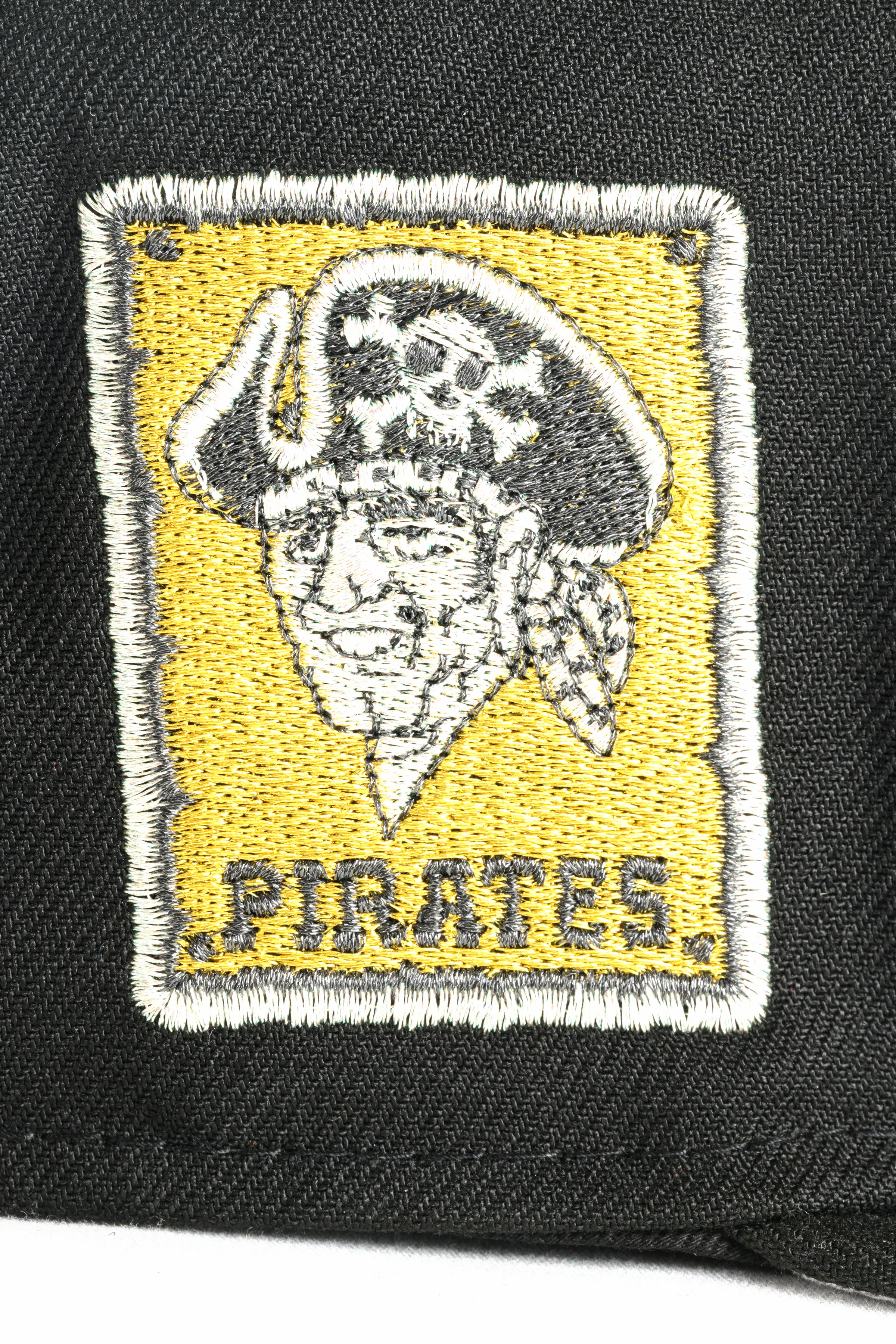 NEW ERA "DOCK ELLIS" PITTSBURGH PIRATES FITTED HAT (BLACK/YELLOW) - Image 3