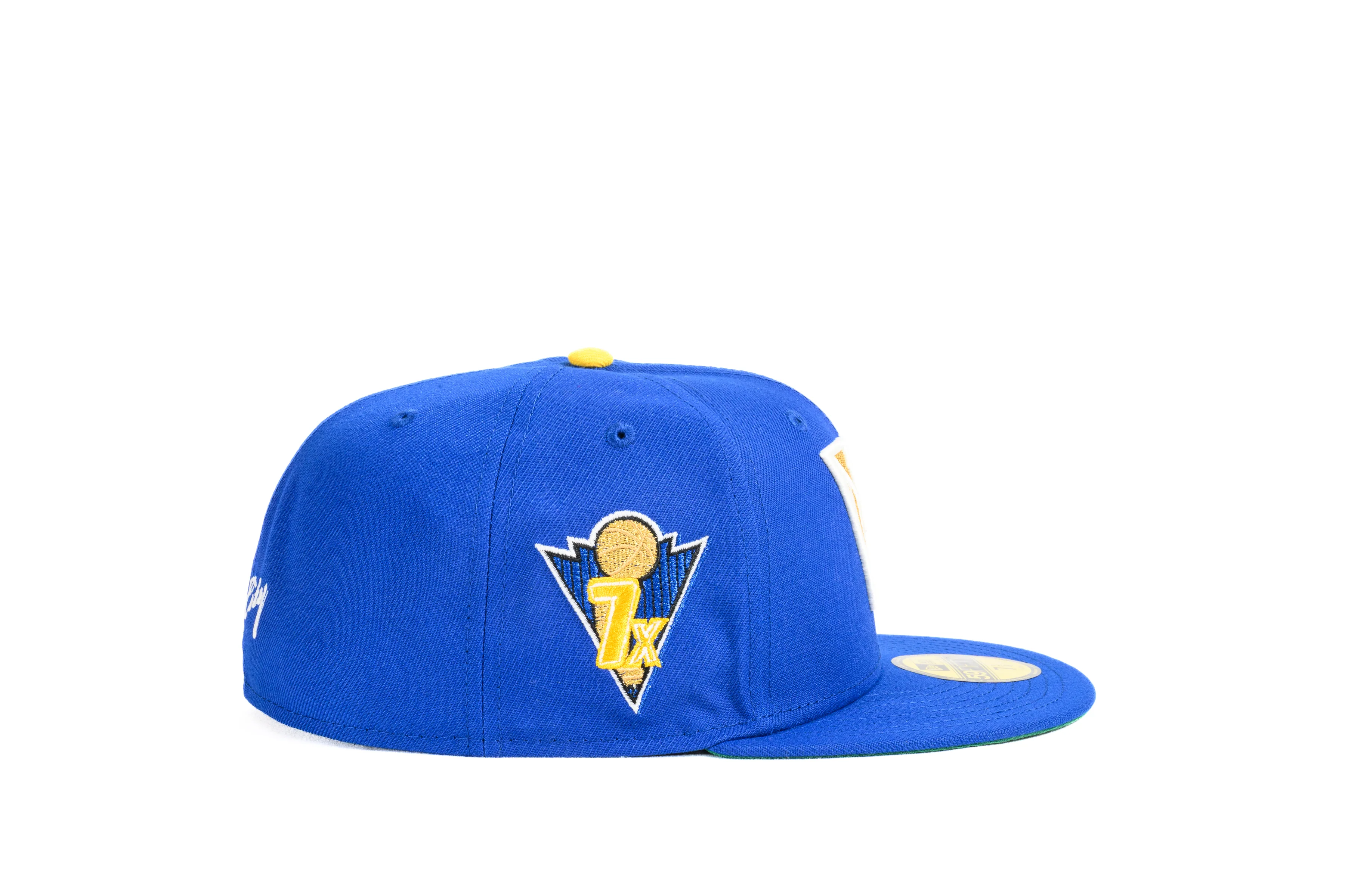 NEW ERA "DUB CITY V.2" GOLDEN STATE WARRIORS FITTED HAT (LIGHT ROYAL) - Image 5
