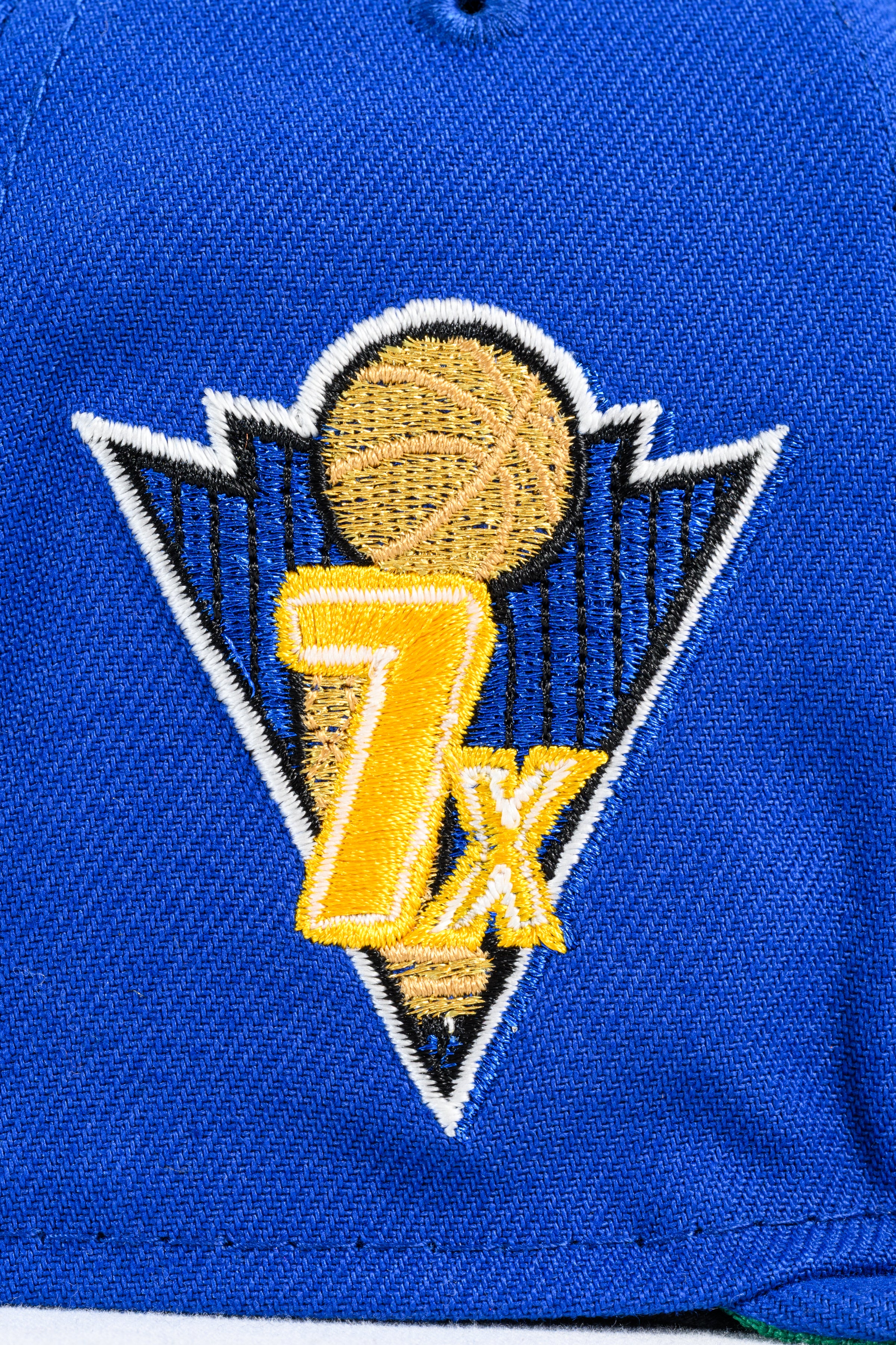 NEW ERA "DUB CITY V.2" GOLDEN STATE WARRIORS FITTED HAT (LIGHT ROYAL) - Image 6