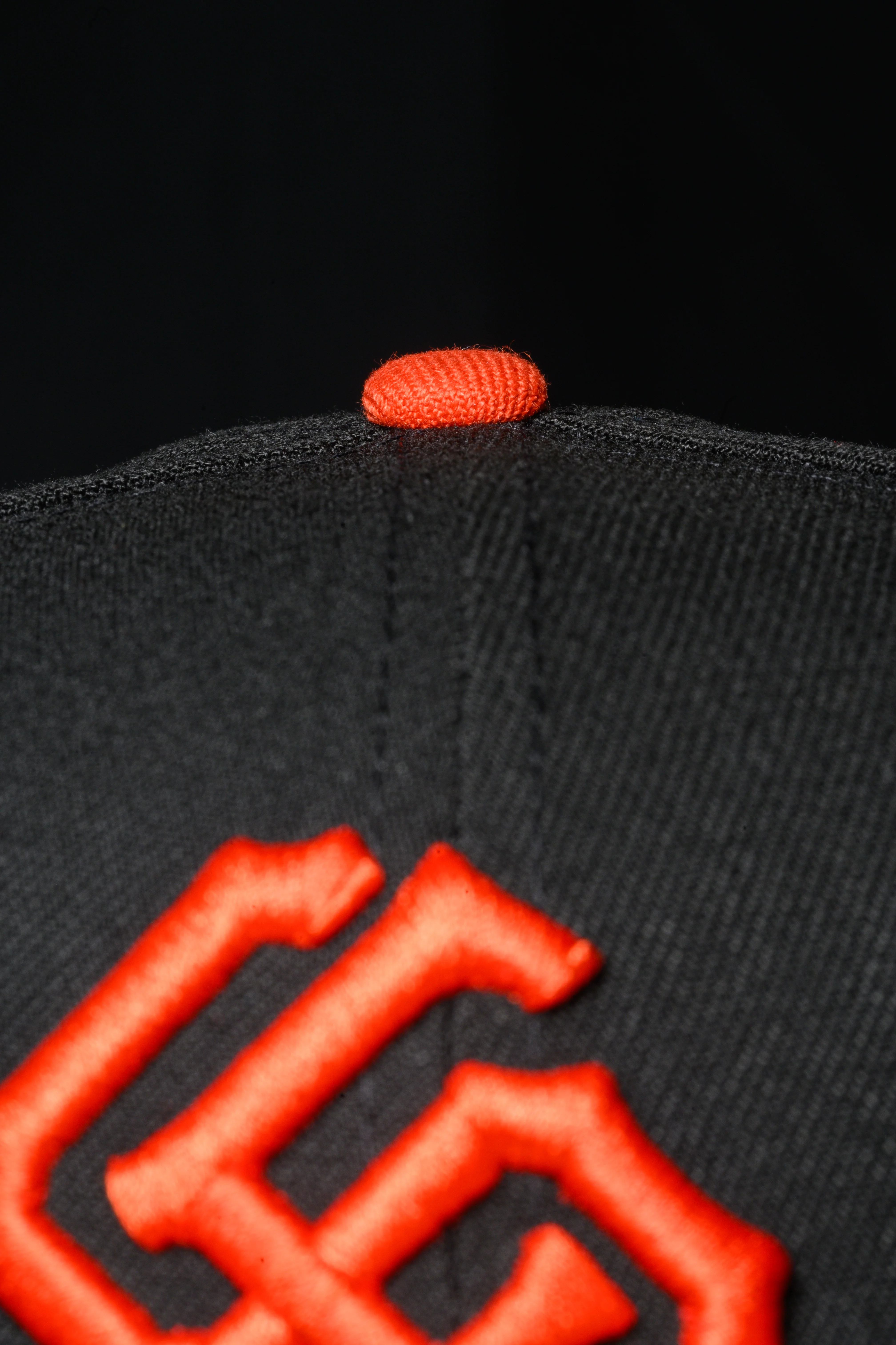 NEW ERA "SPLASH QUAKE" SAN FRANCISCO GIANTS FITTED HAT (BLACK/ORANGE) - Image 5