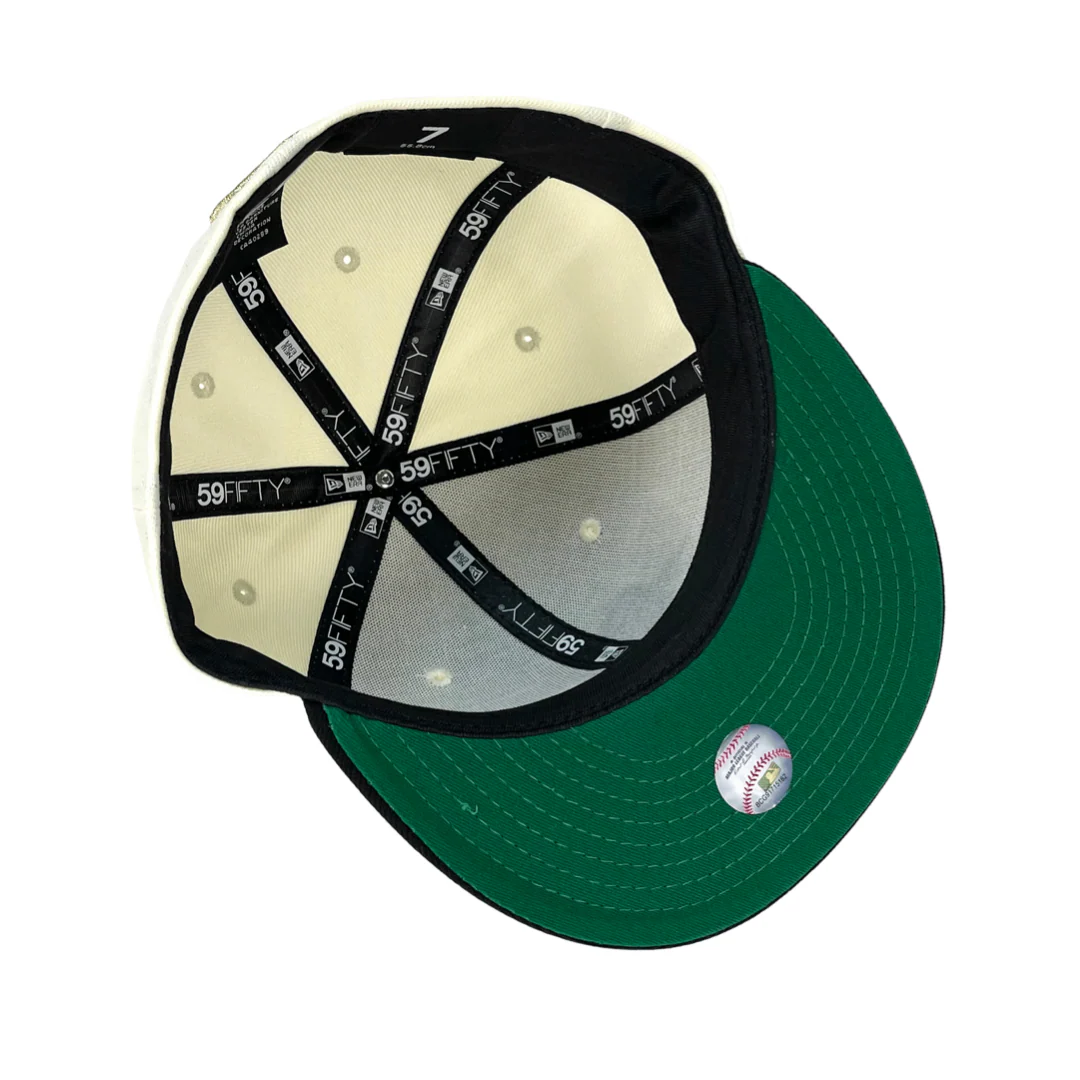 NEW ERA "EL ALACRAN" SCOTTSDALE SCORPIONS FITTED HAT (CHROME/WHITE) - Image 3