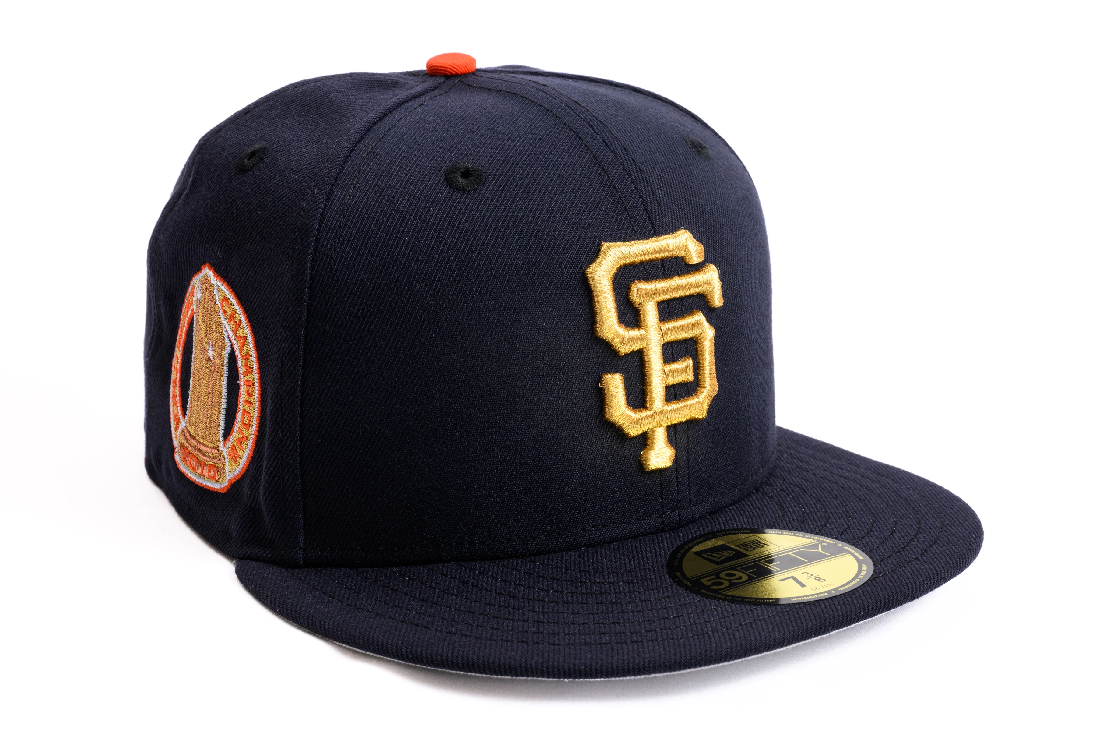 NEW ERA "EXPLOSIVE MODE" SAN FRANCISCO GIANTS FITTED HAT (NAVY/ORANGE)