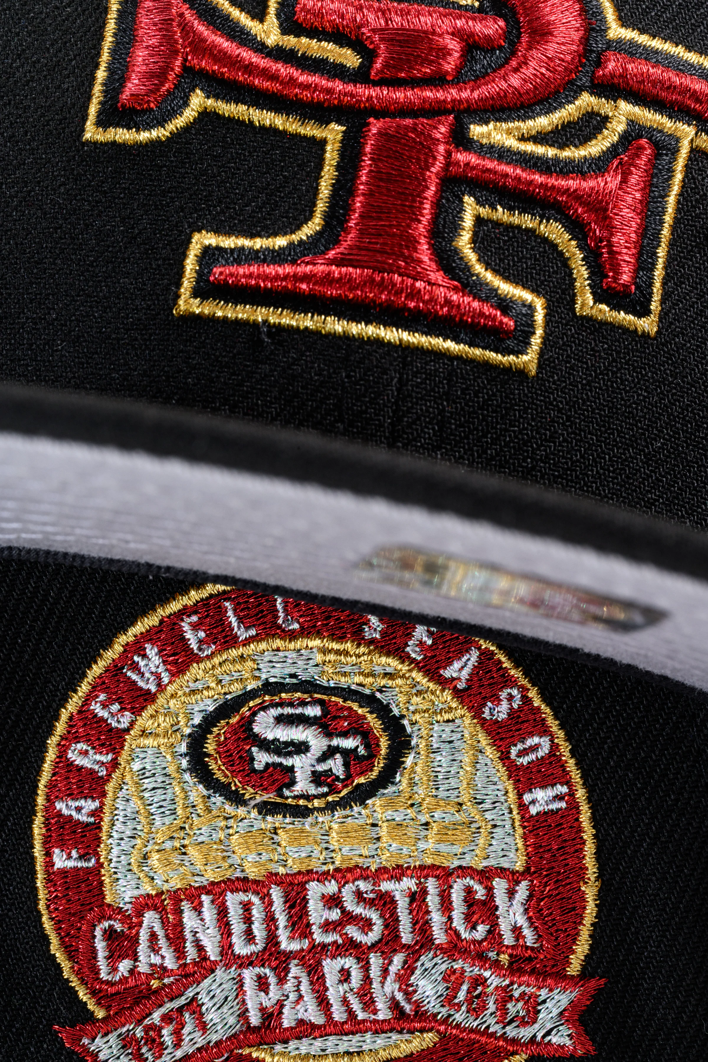NEW ERA "FAREWELL 2 THE STICK" SAN FRANCISCO 49ERS FITTED HAT (BLACK/RED) - Image 4