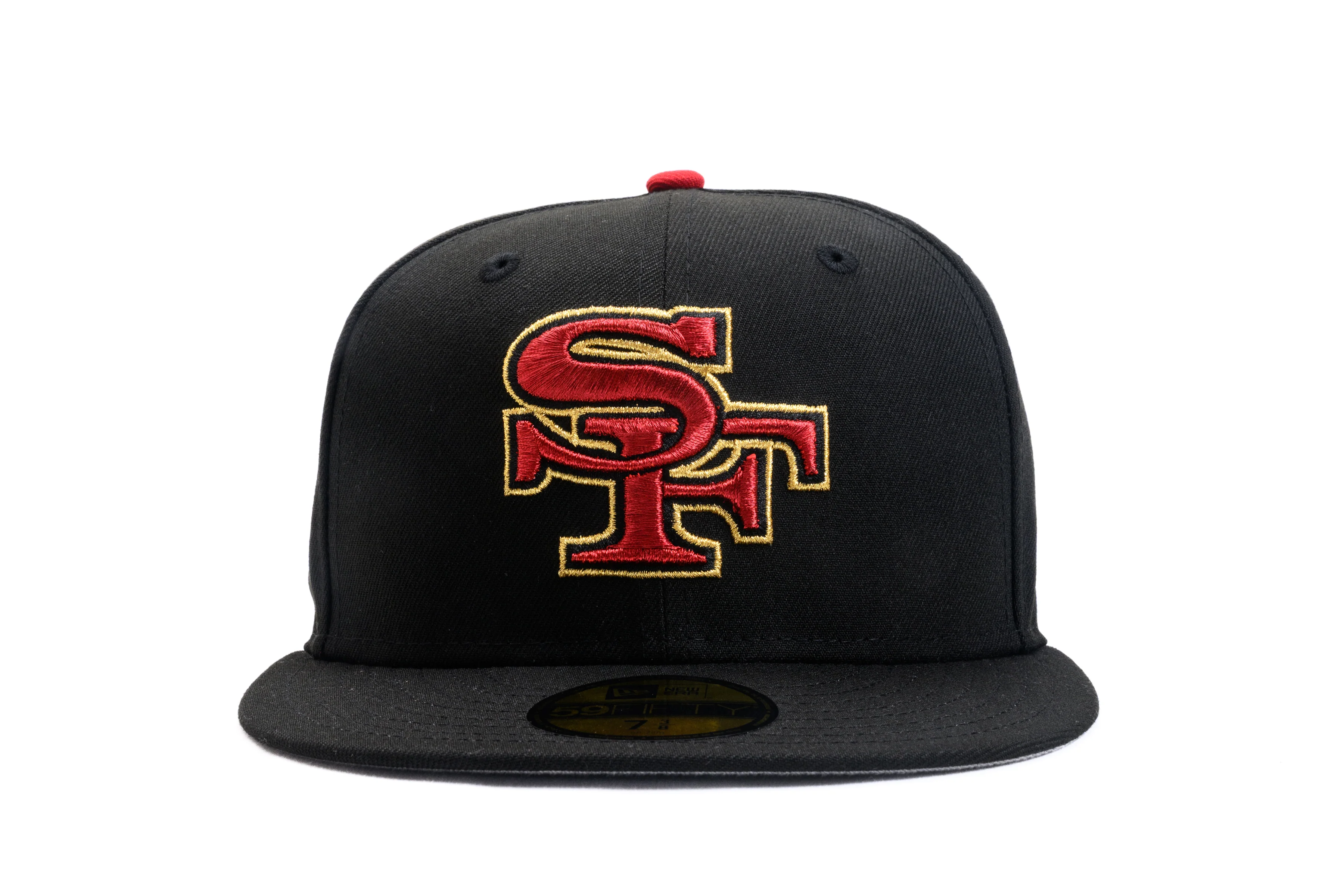 NEW ERA "FAREWELL 2 THE STICK" SAN FRANCISCO 49ERS FITTED HAT (BLACK/RED) - Image 8