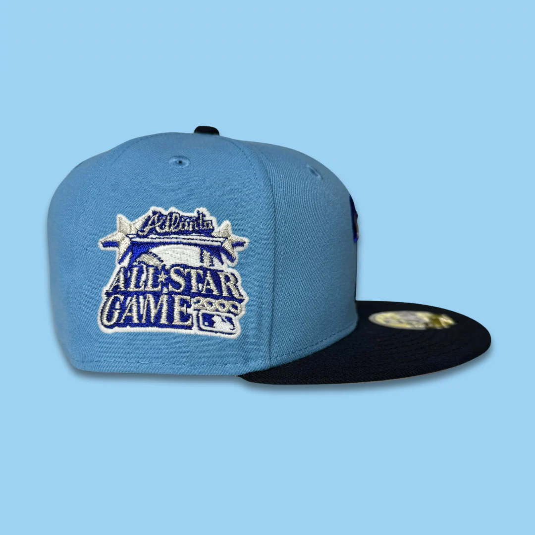 NEW ERA “SMACK" PHILADELPHIA PHILLIES FITTED HAT (SKY BLUE/NAVY) - Image 2