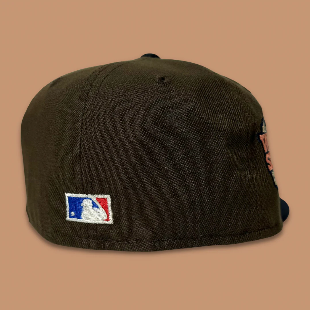 NEW ERA “FRE-CLAY" SF GIANTS FITTED HAT (BROWN/NAVY/RED) - Image 4