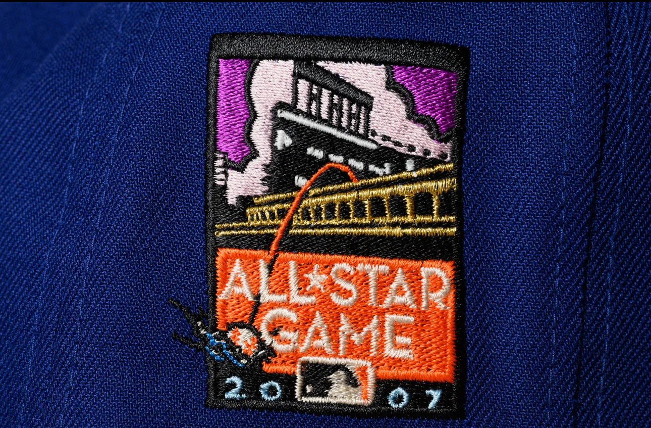 NEW ERA "FRE-TIPS" SF GIANTS FITTED HAT (DARK ROYAL/GREEN) - Image 2