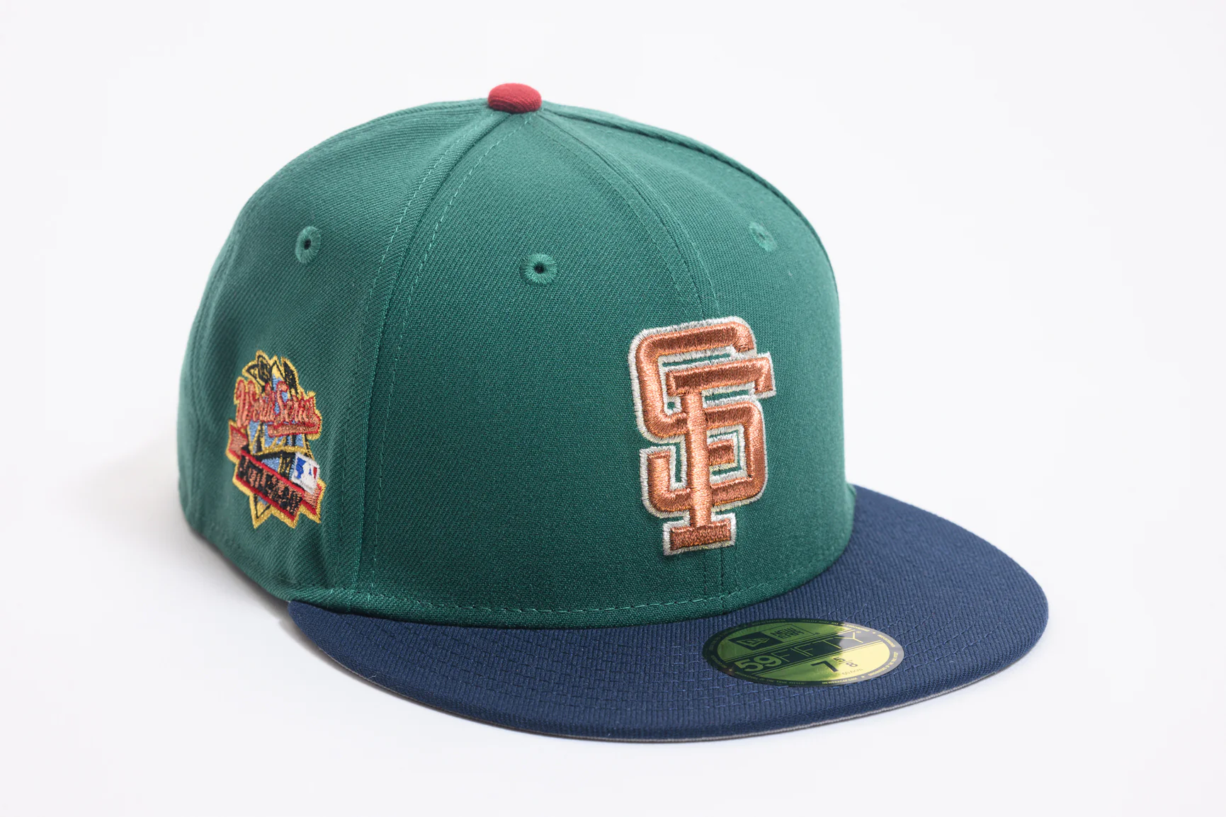 NEW ERA "COPPER HEAD" SAN FRANCISCO FITTED HAT (EMERALD GREEN/OCEANSIDE)